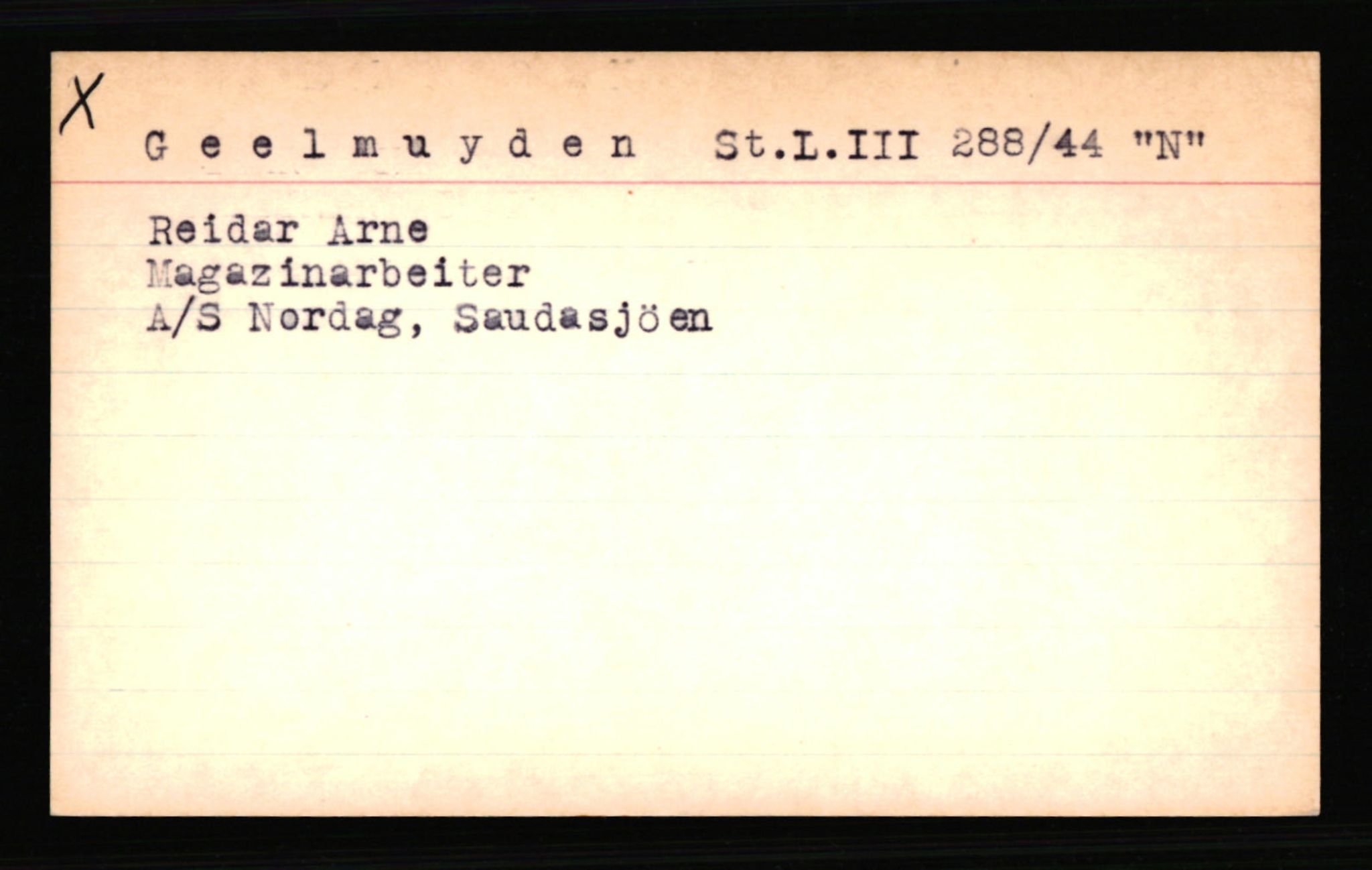 SS- und Polizeigericht Nord (IX), AV/RA-RAFA-3182/0001/C/Ca/L0002: kartotekkort for personer alfabetisk på etternavn: D-H, 1940-1945, p. 502