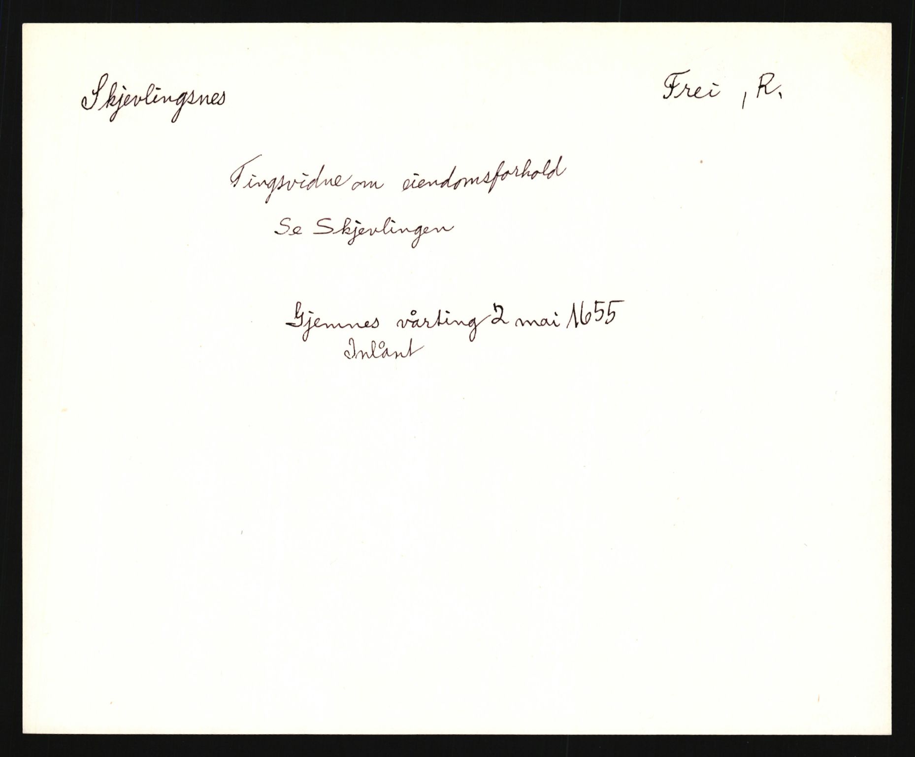 Riksarkivets diplomsamling, AV/RA-EA-5965/F35/F35e/L0031: Registreringssedler Møre og Romsdal, 1400-1700, p. 571