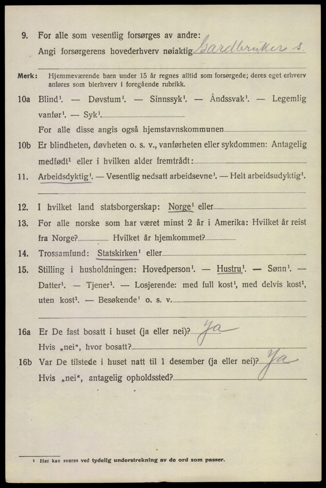 SAKO, 1920 census for Lardal, 1920, p. 4390