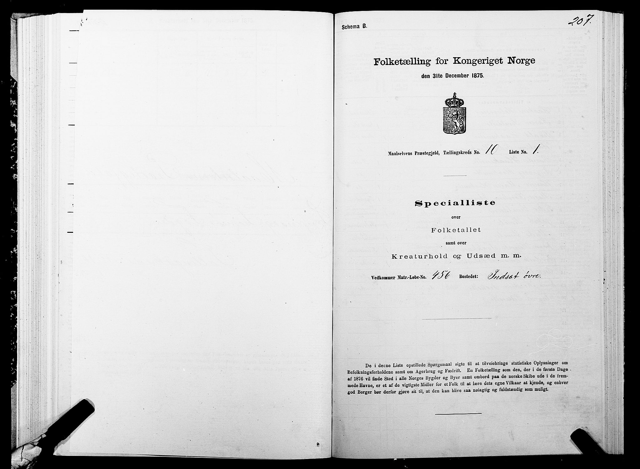 SATØ, 1875 census for 1924P Målselv, 1875, p. 4207