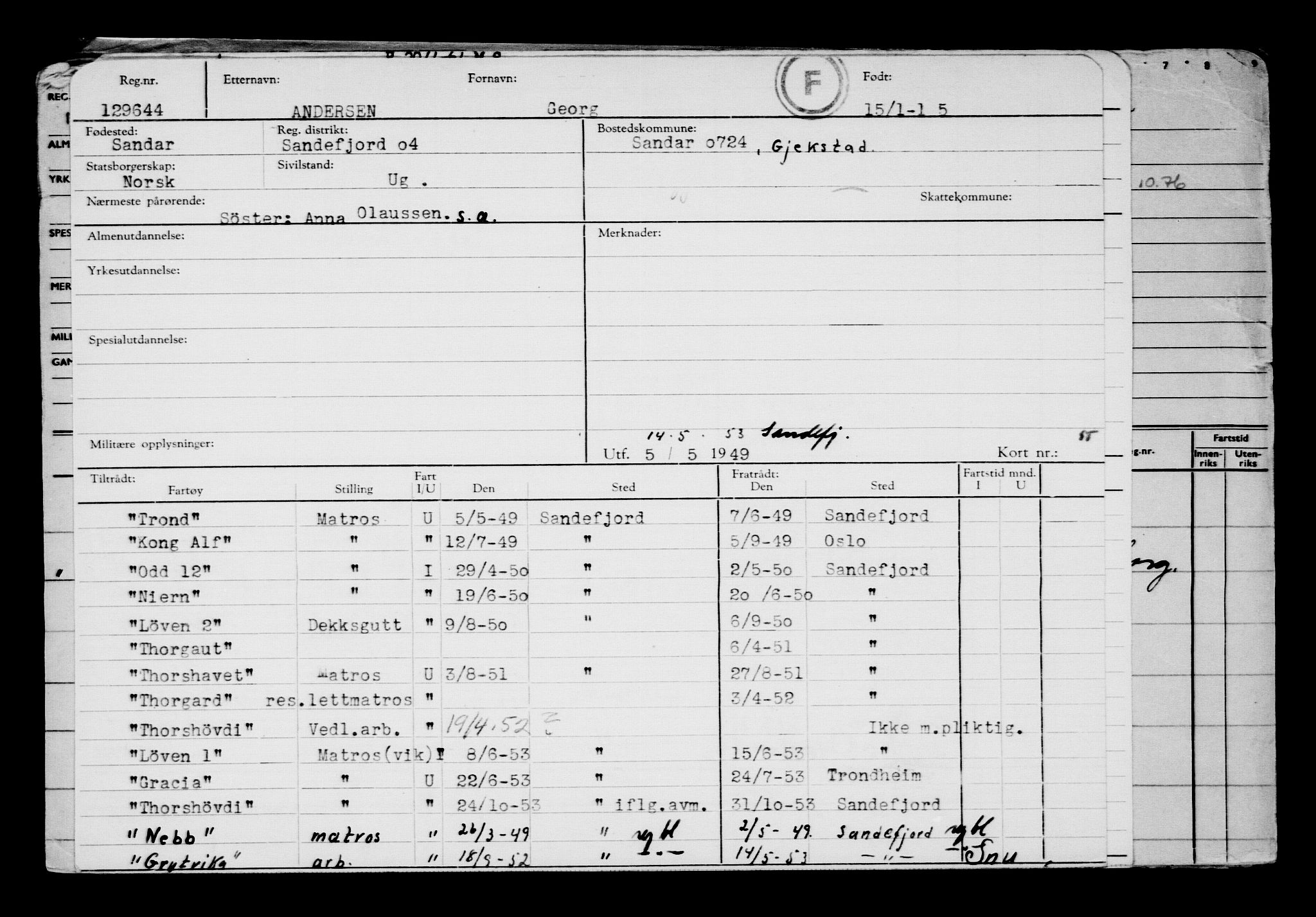 Direktoratet for sjømenn, AV/RA-S-3545/G/Gb/L0126: Hovedkort, 1914-1915, p. 563