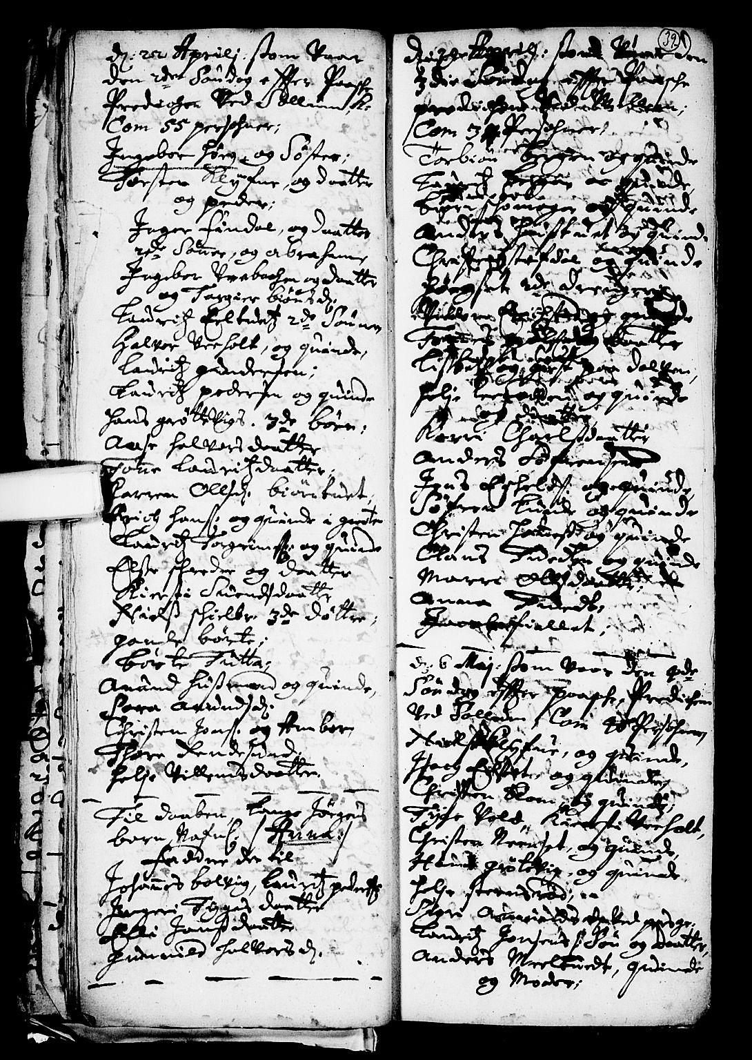 Solum kirkebøker, SAKO/A-306/F/Fa/L0001: Parish register (official) no. I 1, 1701-1716, p. 39