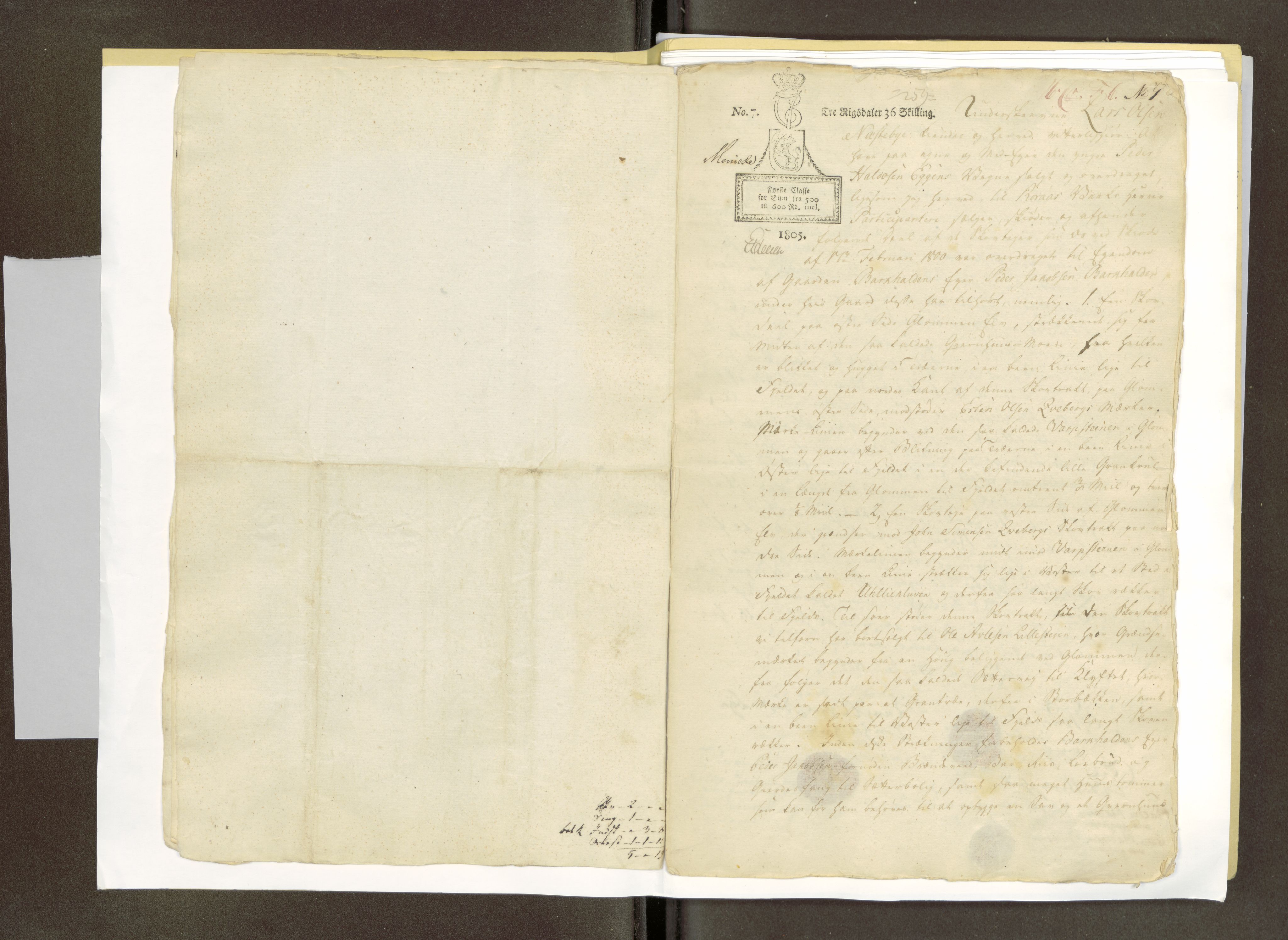 Røros kobberverk, AV/SAT-PA-0211/1/16/16F6/L0001: Strøgods i Lilleelvdalen, 1801-1851, p. 20