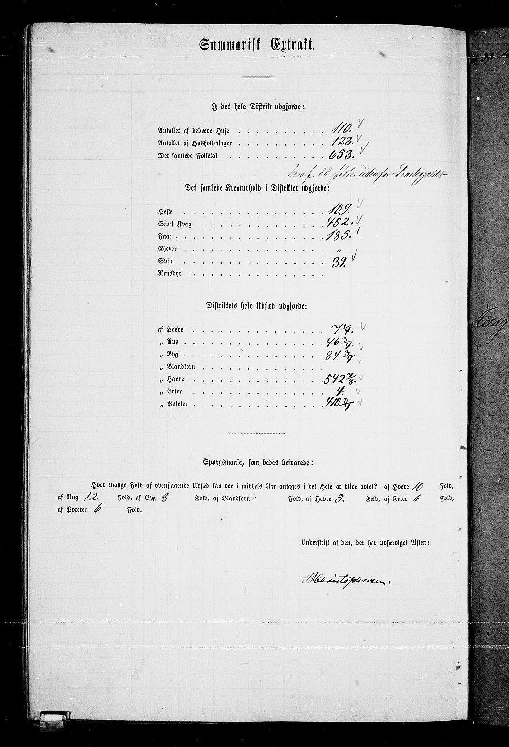 RA, 1865 census for Eidsberg, 1865, p. 236