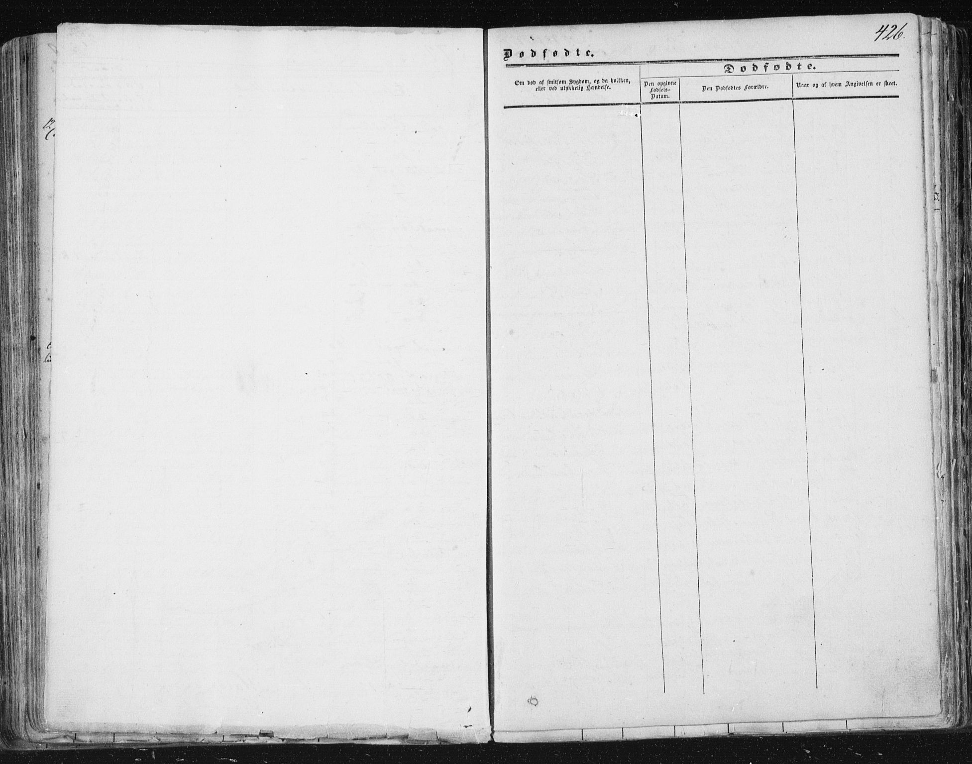 Ministerialprotokoller, klokkerbøker og fødselsregistre - Nordland, AV/SAT-A-1459/813/L0198: Parish register (official) no. 813A08, 1834-1874, p. 426