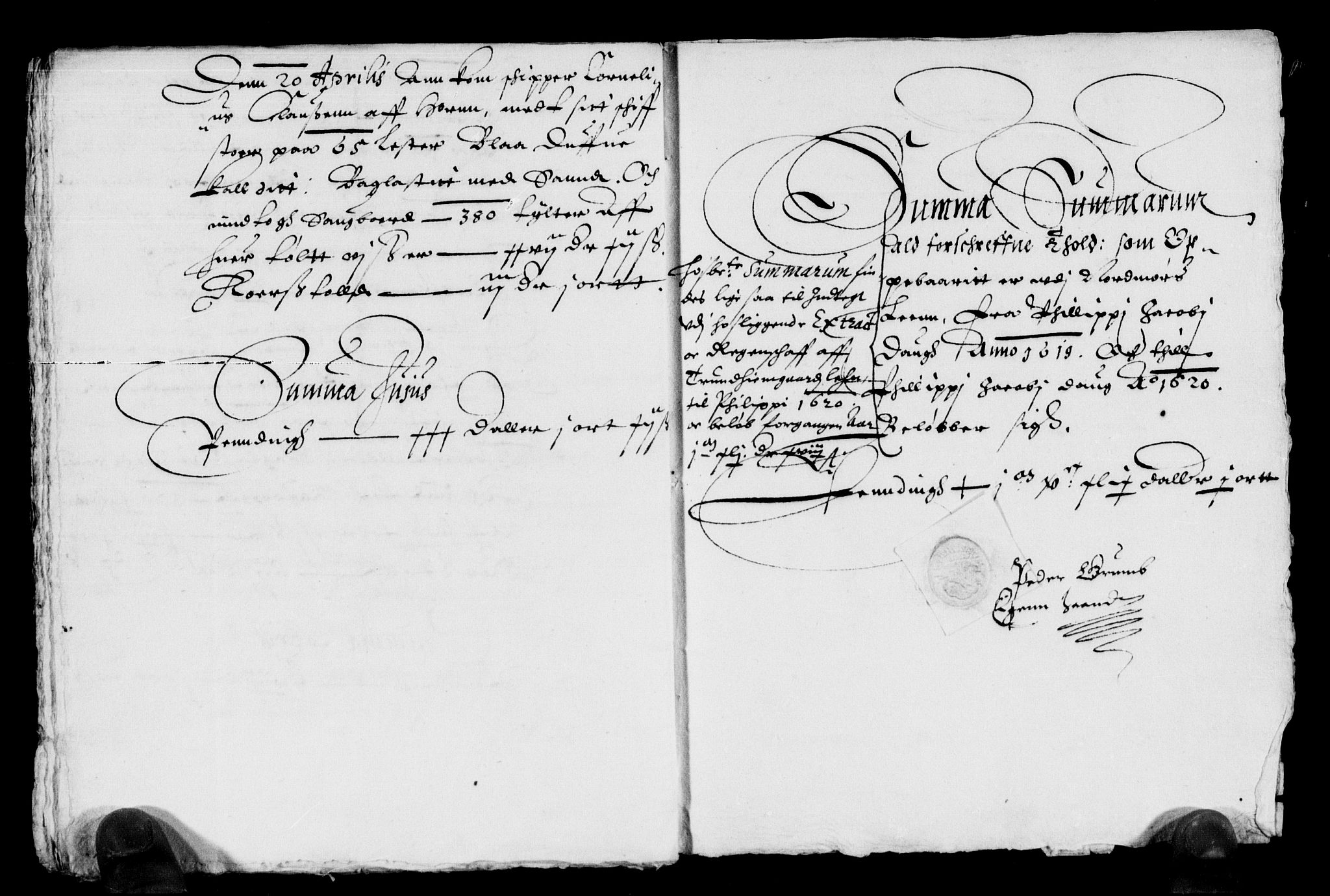 Rentekammeret inntil 1814, Reviderte regnskaper, Lensregnskaper, AV/RA-EA-5023/R/Rb/Rbw/L0018: Trondheim len, 1618-1620