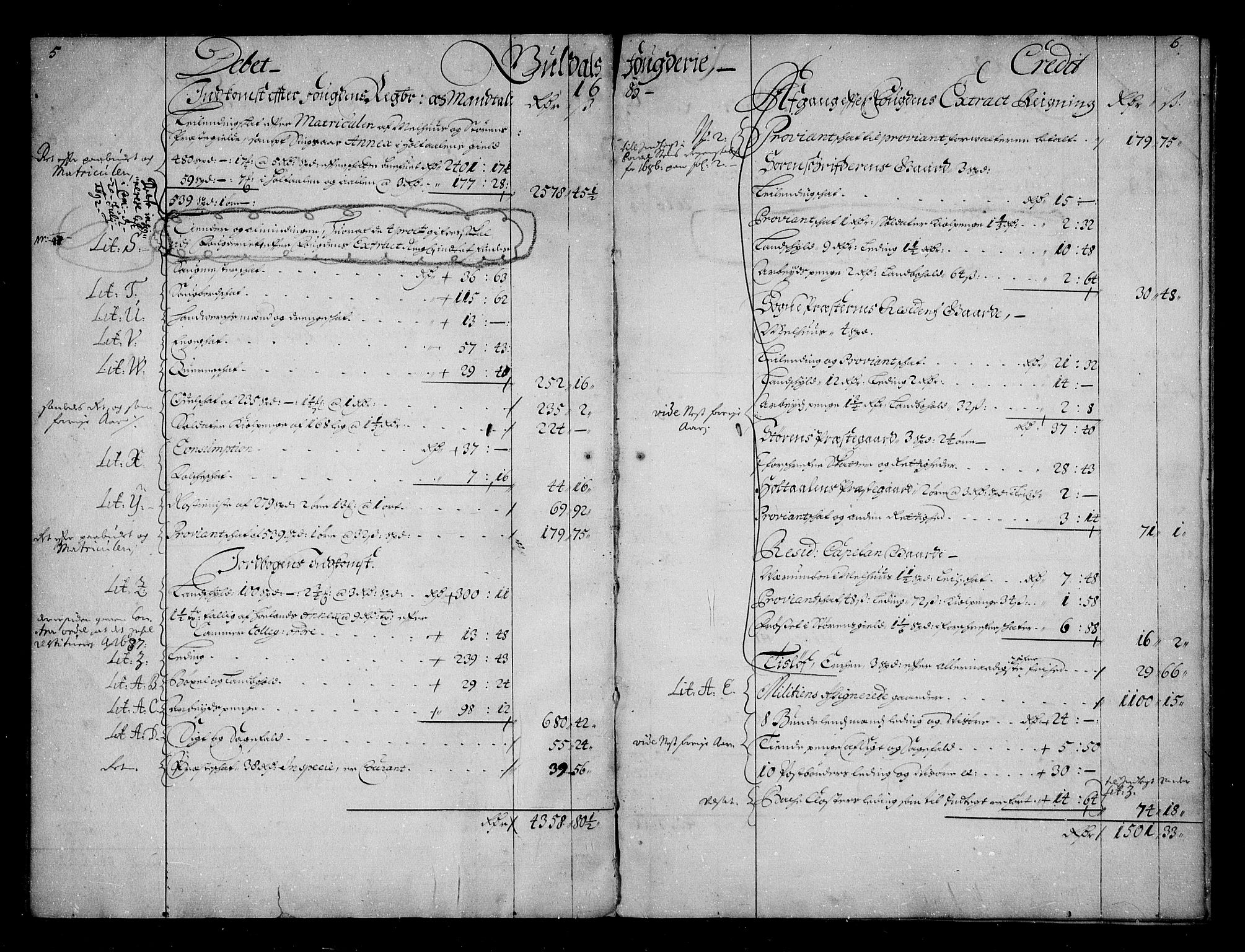 Rentekammeret inntil 1814, Reviderte regnskaper, Stiftamtstueregnskaper, Trondheim stiftamt og Nordland amt, RA/EA-6044/R/Rg/L0087: Trondheim stiftamt og Nordland amt, 1680-1685