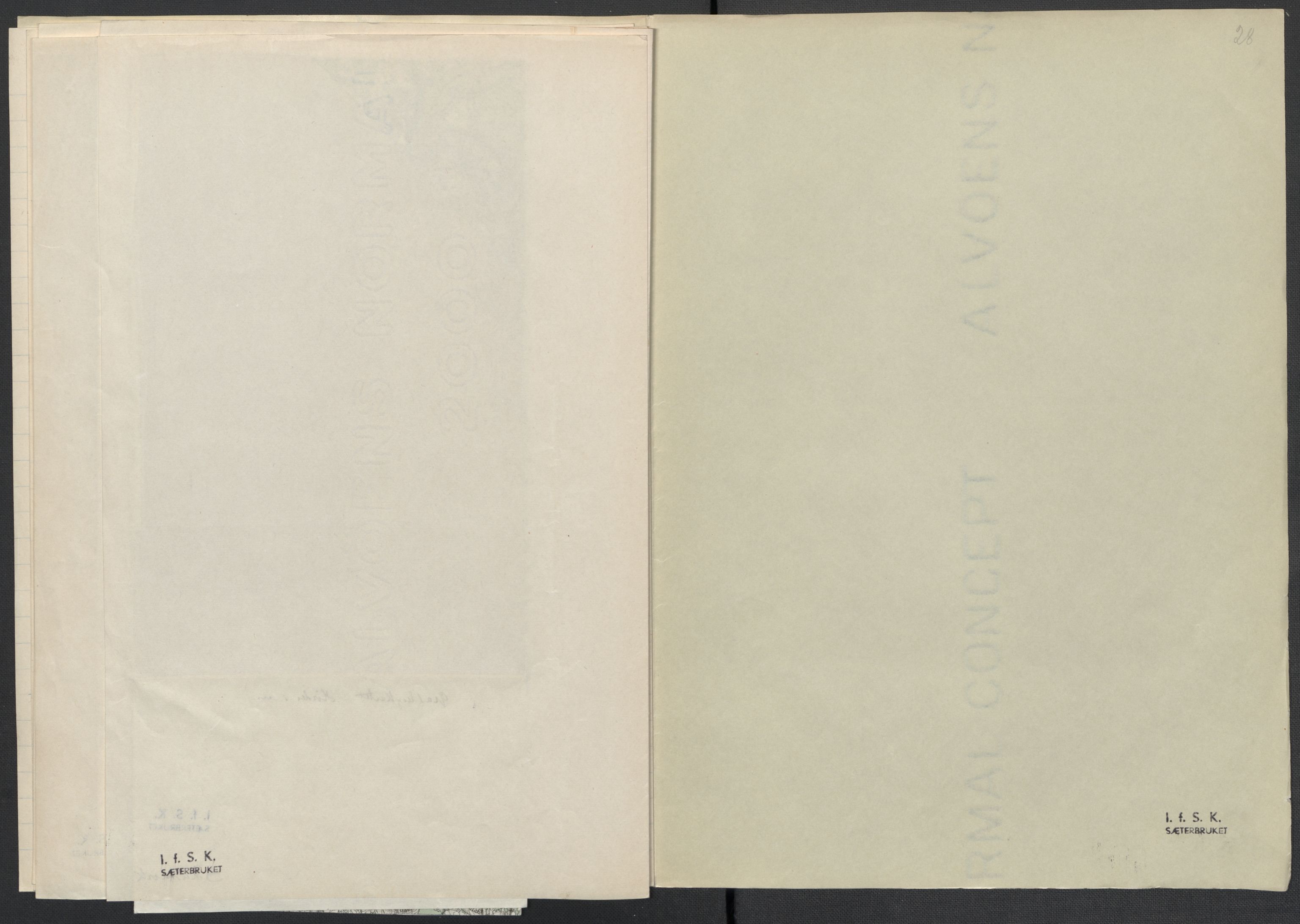 Instituttet for sammenlignende kulturforskning, AV/RA-PA-0424/F/Fc/L0009/0003: Eske B9: / Hordaland (perm XXIV), 1933-1938, p. 28