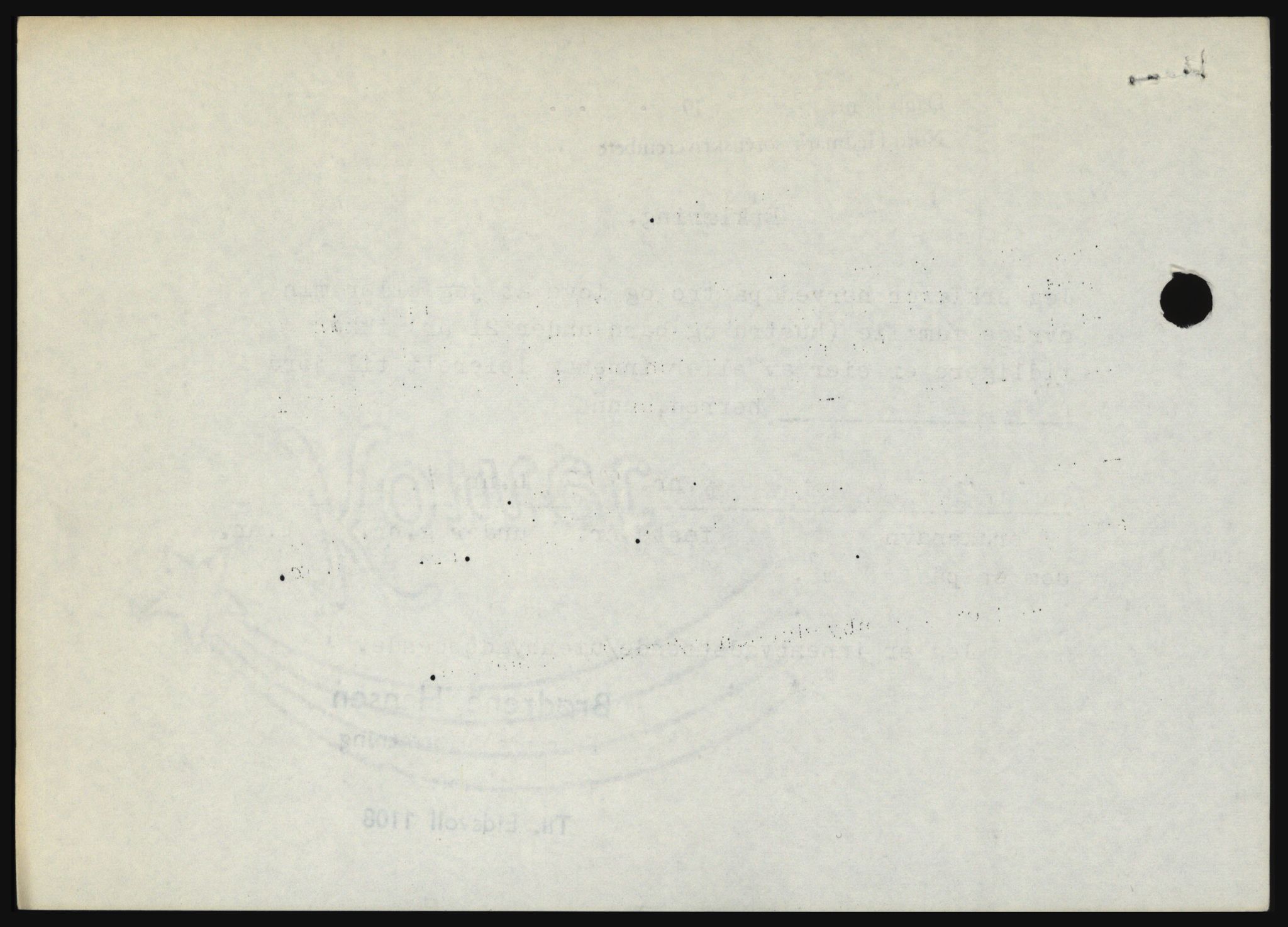 Nord-Hedmark sorenskriveri, SAH/TING-012/H/Hc/L0027: Mortgage book no. 27, 1967-1968, Diary no: : 1020/1968