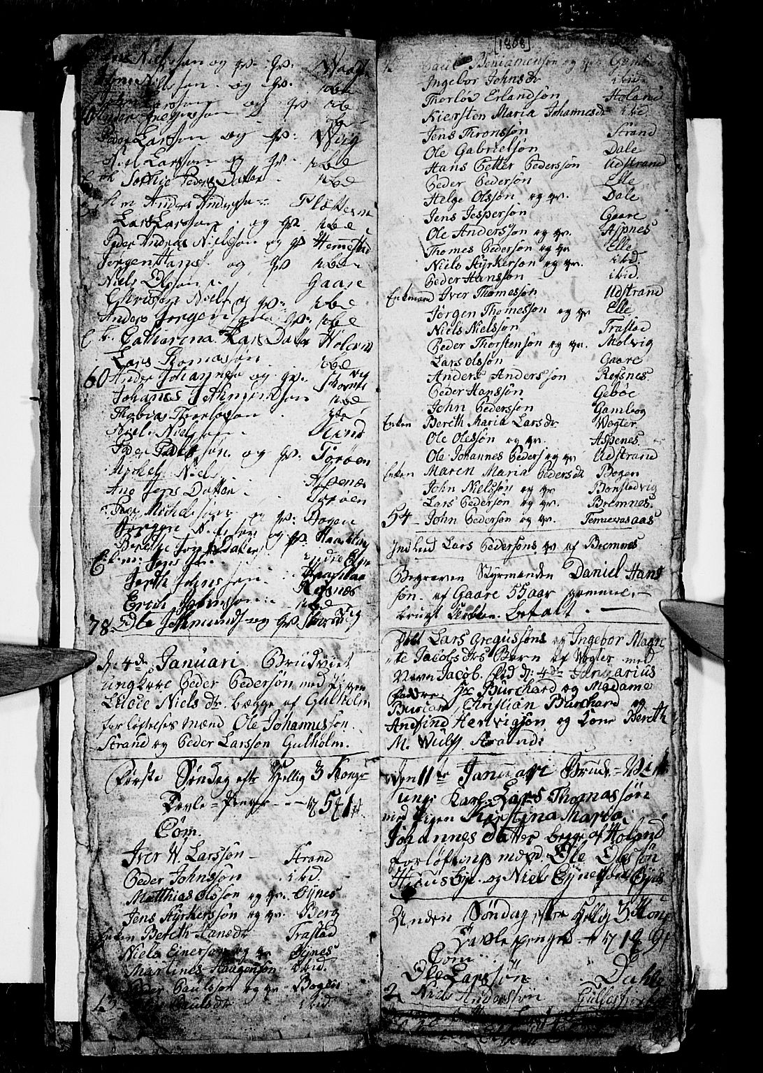 Kvæfjord sokneprestkontor, AV/SATØ-S-1323/G/Ga/Gab/L0001klokker: Parish register (copy) no. 1, 1806-1824