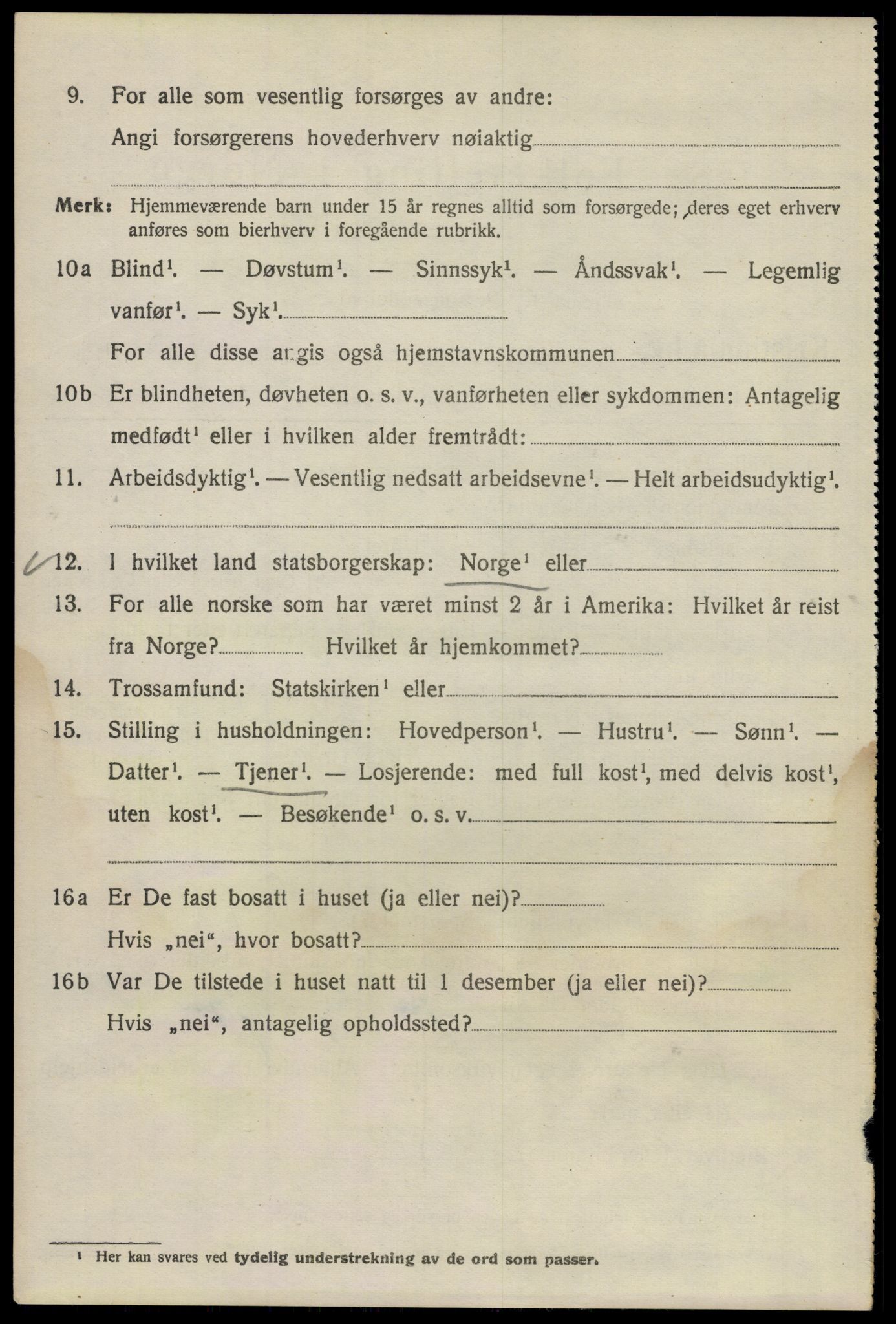 SAO, 1920 census for Kristiania, 1920, p. 141924