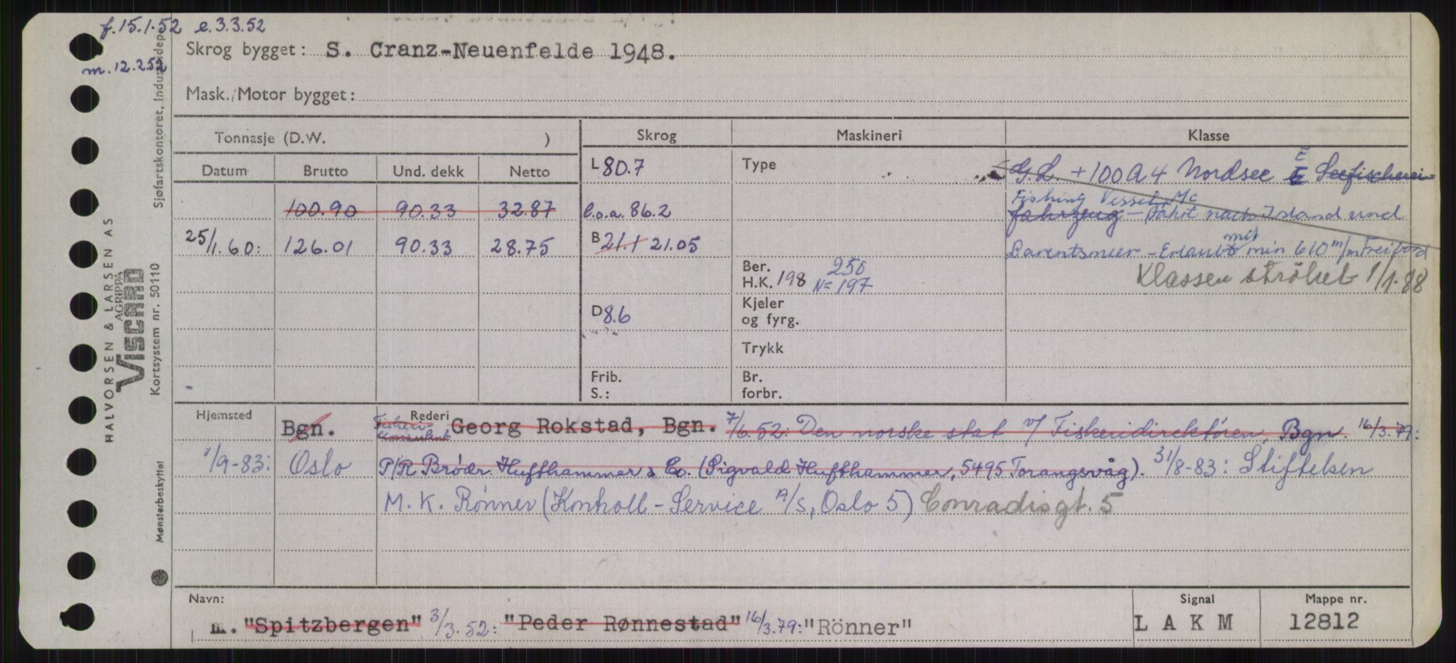 Sjøfartsdirektoratet med forløpere, Skipsmålingen, RA/S-1627/H/Ha/L0004/0002: Fartøy, Mas-R / Fartøy, Odin-R, p. 979