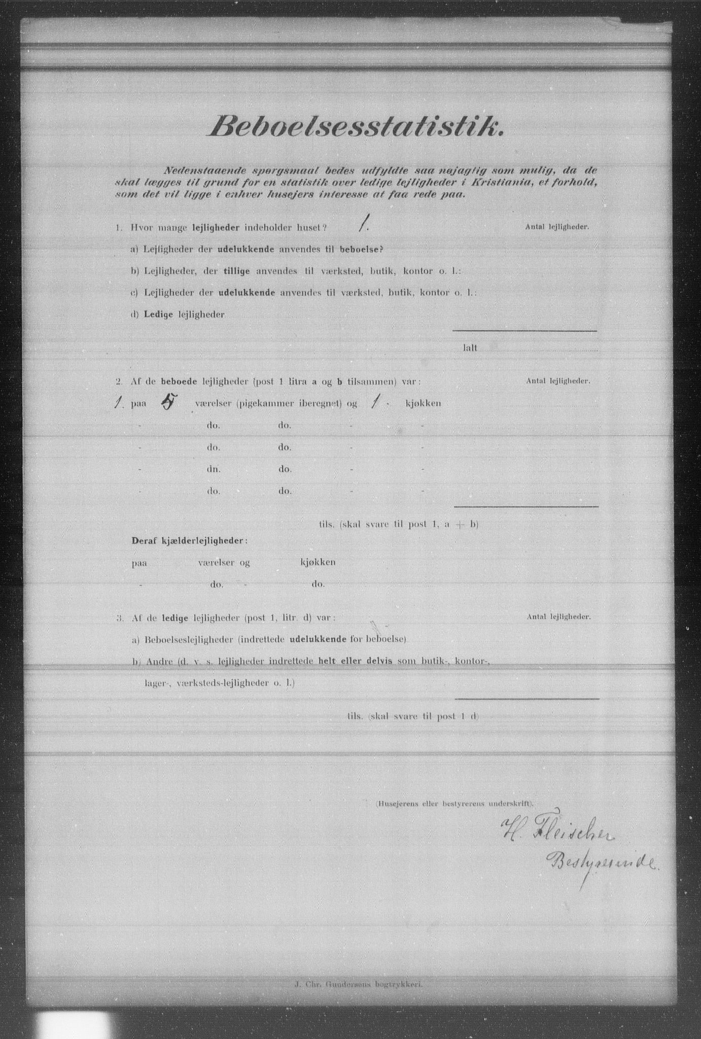 OBA, Municipal Census 1902 for Kristiania, 1902, p. 19909