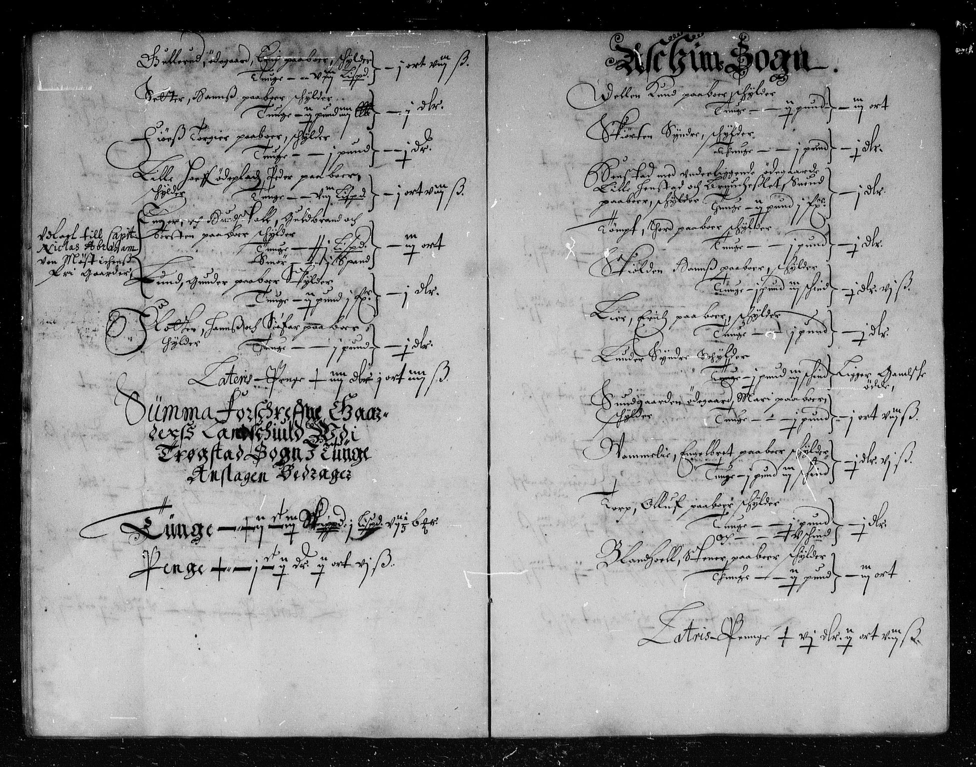 Rentekammeret inntil 1814, Reviderte regnskaper, Stiftamtstueregnskaper, Landkommissariatet på Akershus og Akershus stiftamt, AV/RA-EA-5869/R/Rb/L0038: Akershus stiftamt, 1666
