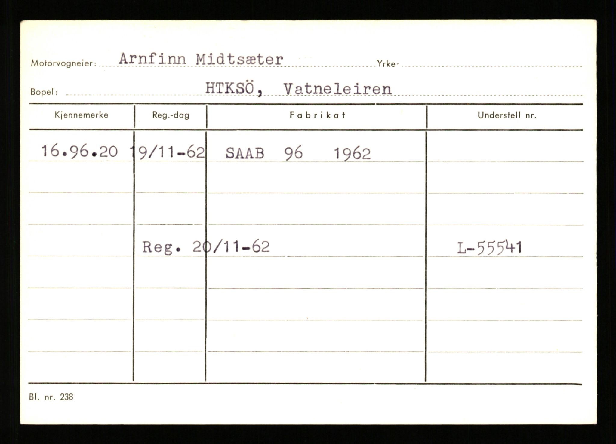 Stavanger trafikkstasjon, AV/SAST-A-101942/0/G/L0010: Registreringsnummer: 130000 - 239953, 1930-1971, p. 1349