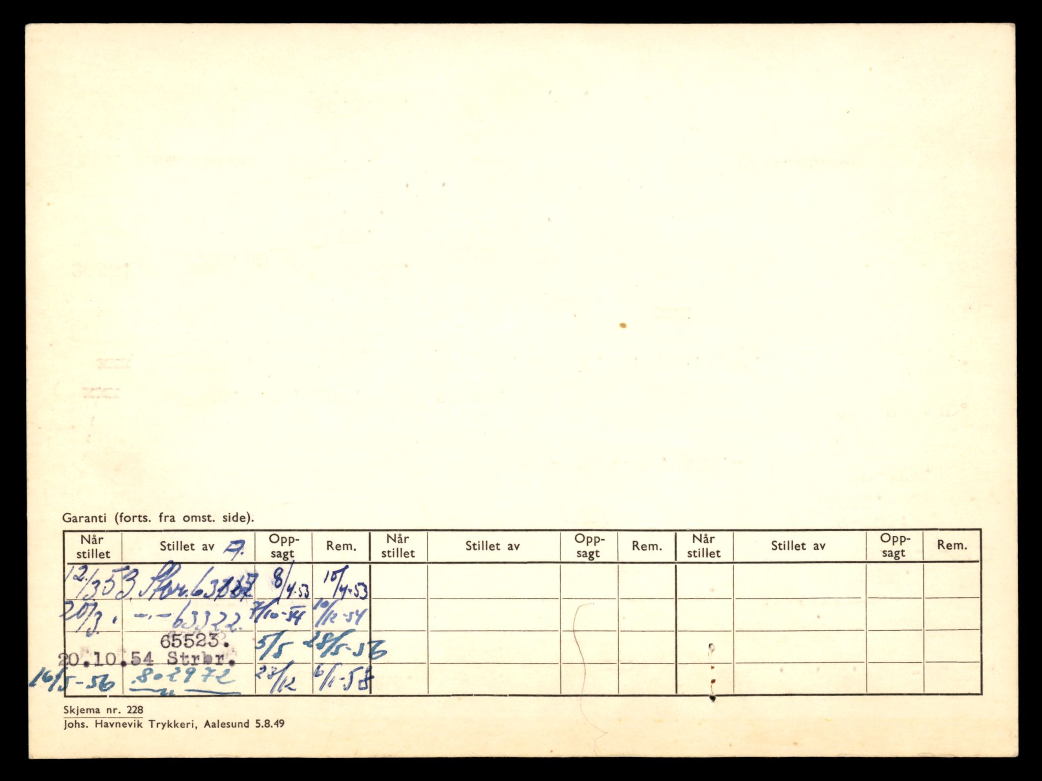Møre og Romsdal vegkontor - Ålesund trafikkstasjon, AV/SAT-A-4099/F/Fe/L0035: Registreringskort for kjøretøy T 12653 - T 12829, 1927-1998, p. 1419