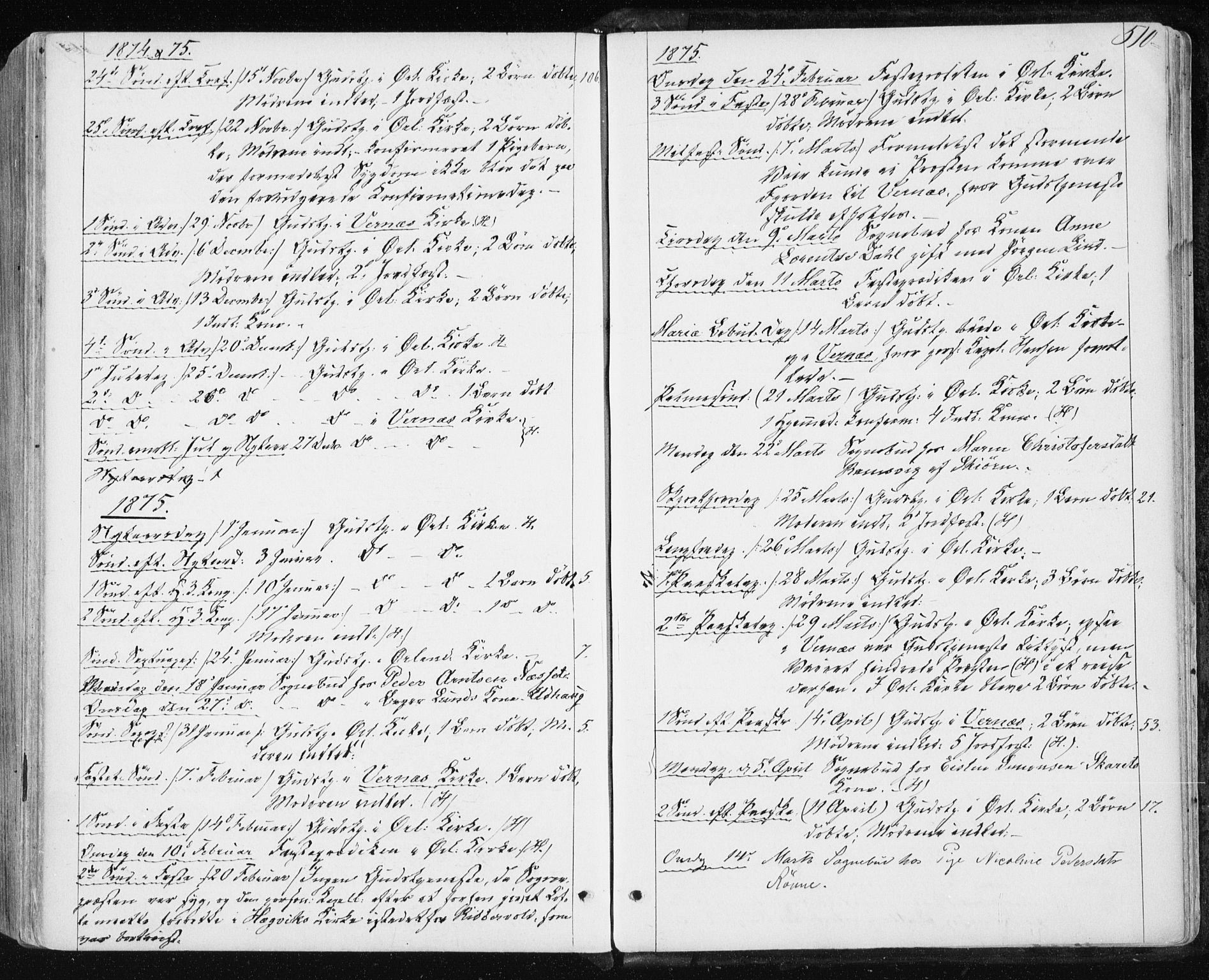 Ministerialprotokoller, klokkerbøker og fødselsregistre - Sør-Trøndelag, SAT/A-1456/659/L0737: Parish register (official) no. 659A07, 1857-1875, p. 510