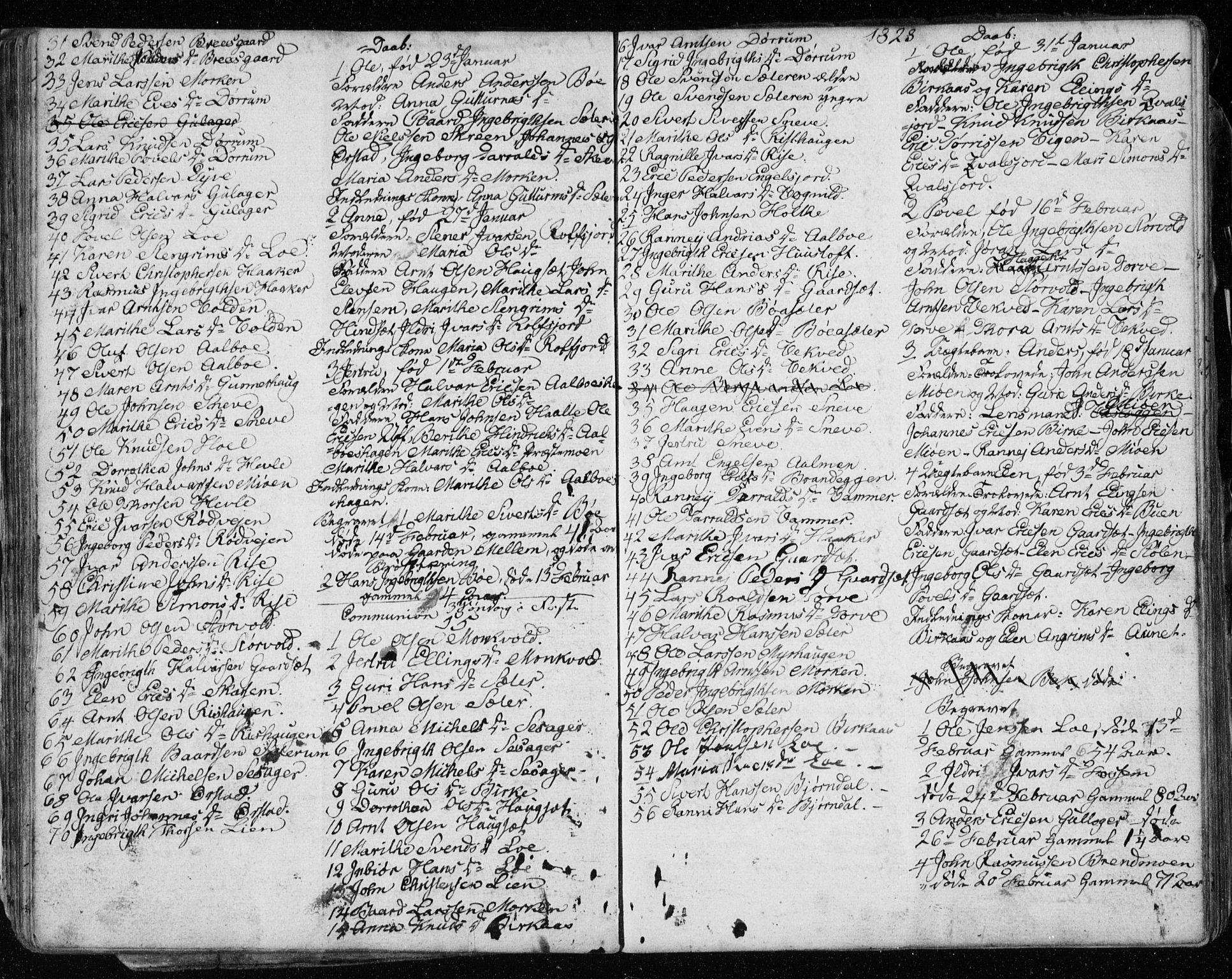 Ministerialprotokoller, klokkerbøker og fødselsregistre - Sør-Trøndelag, AV/SAT-A-1456/678/L0913: Parish register (copy) no. 678C02, 1825-1833