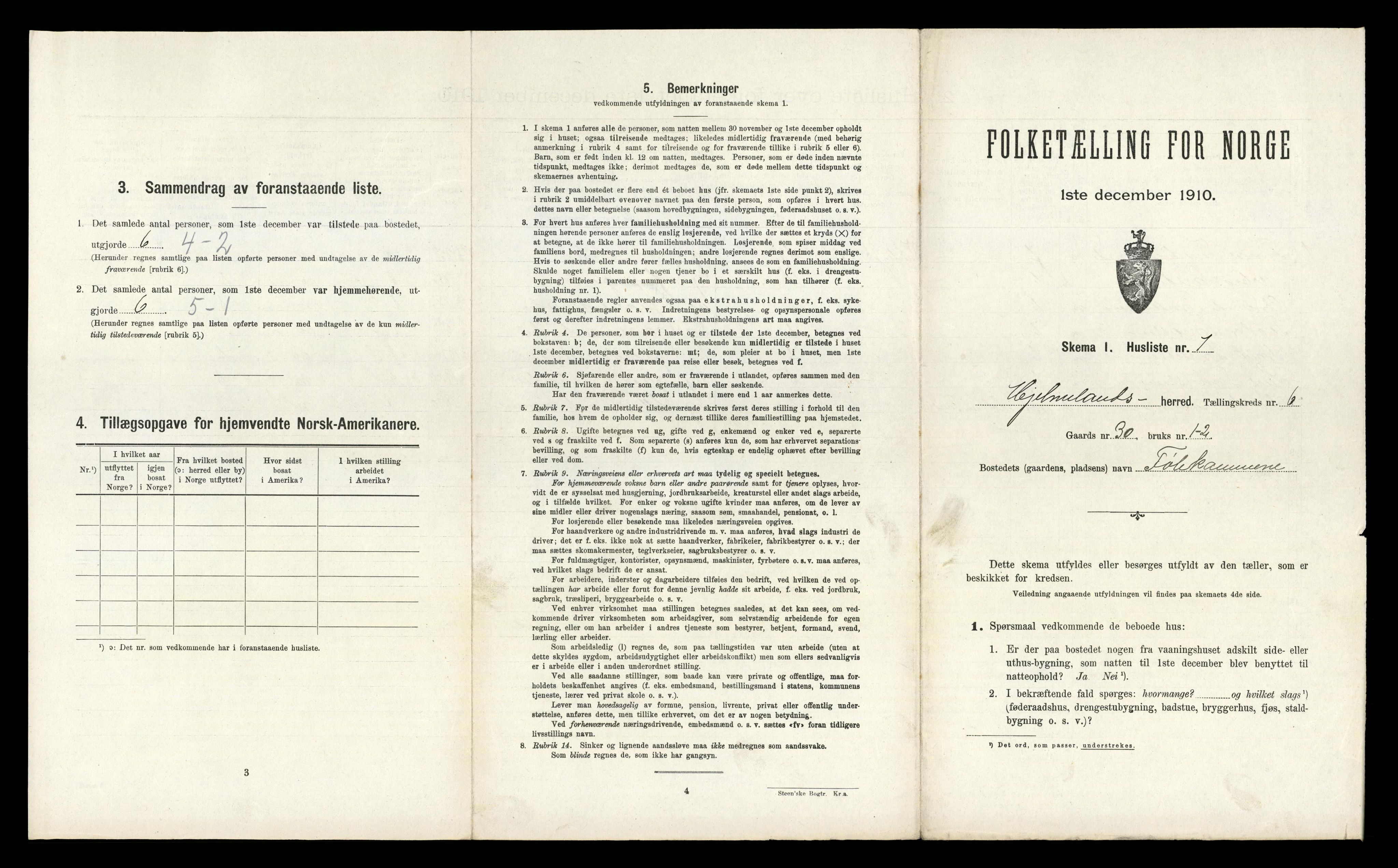 RA, 1910 census for Hjelmeland, 1910, p. 344