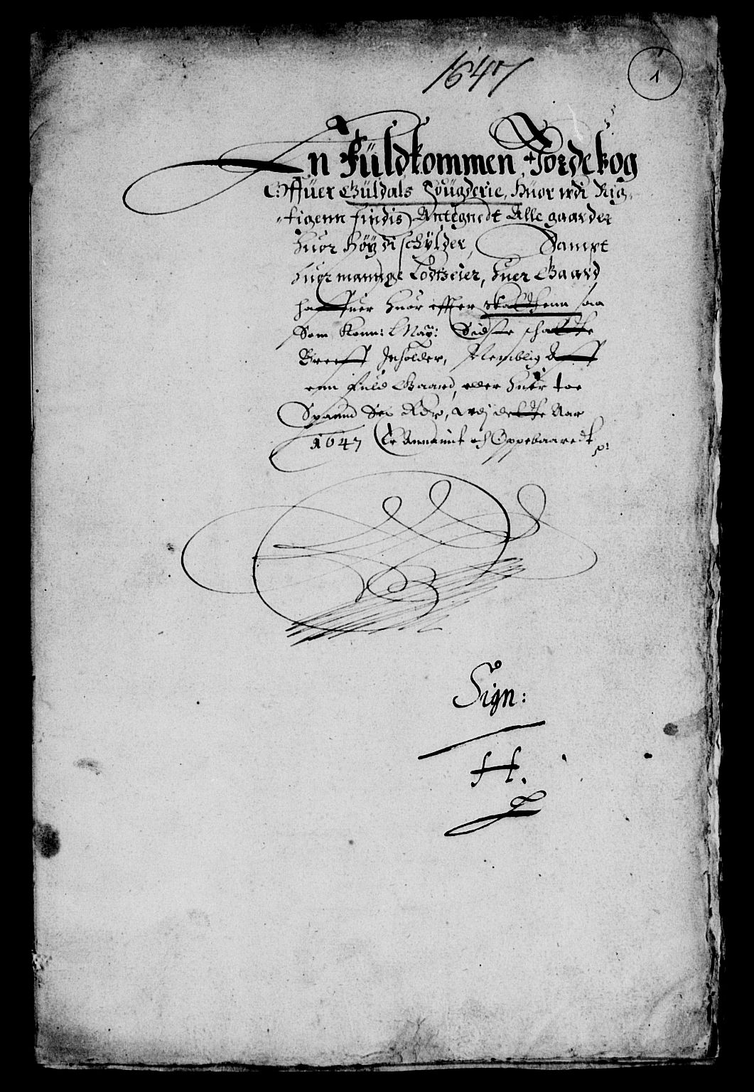 Rentekammeret inntil 1814, Reviderte regnskaper, Lensregnskaper, AV/RA-EA-5023/R/Rb/Rbw/L0091: Trondheim len, 1647