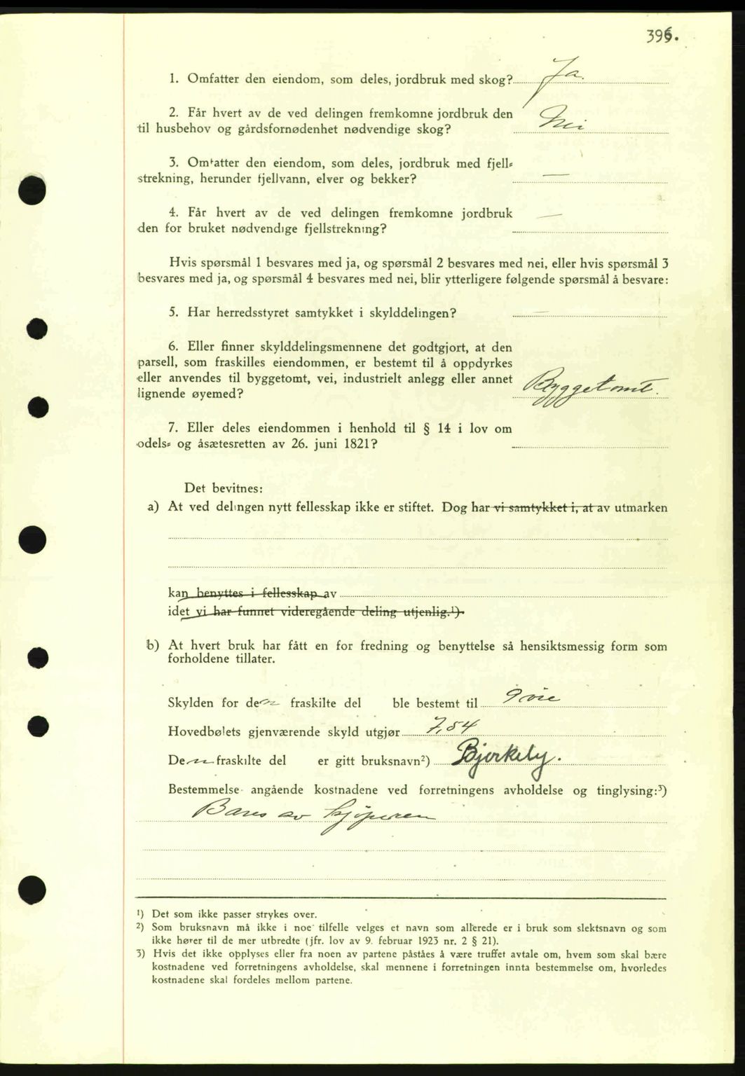 Eiker, Modum og Sigdal sorenskriveri, SAKO/A-123/G/Ga/Gab/L0047: Mortgage book no. A17, 1942-1943, Diary no: : 2516/1942