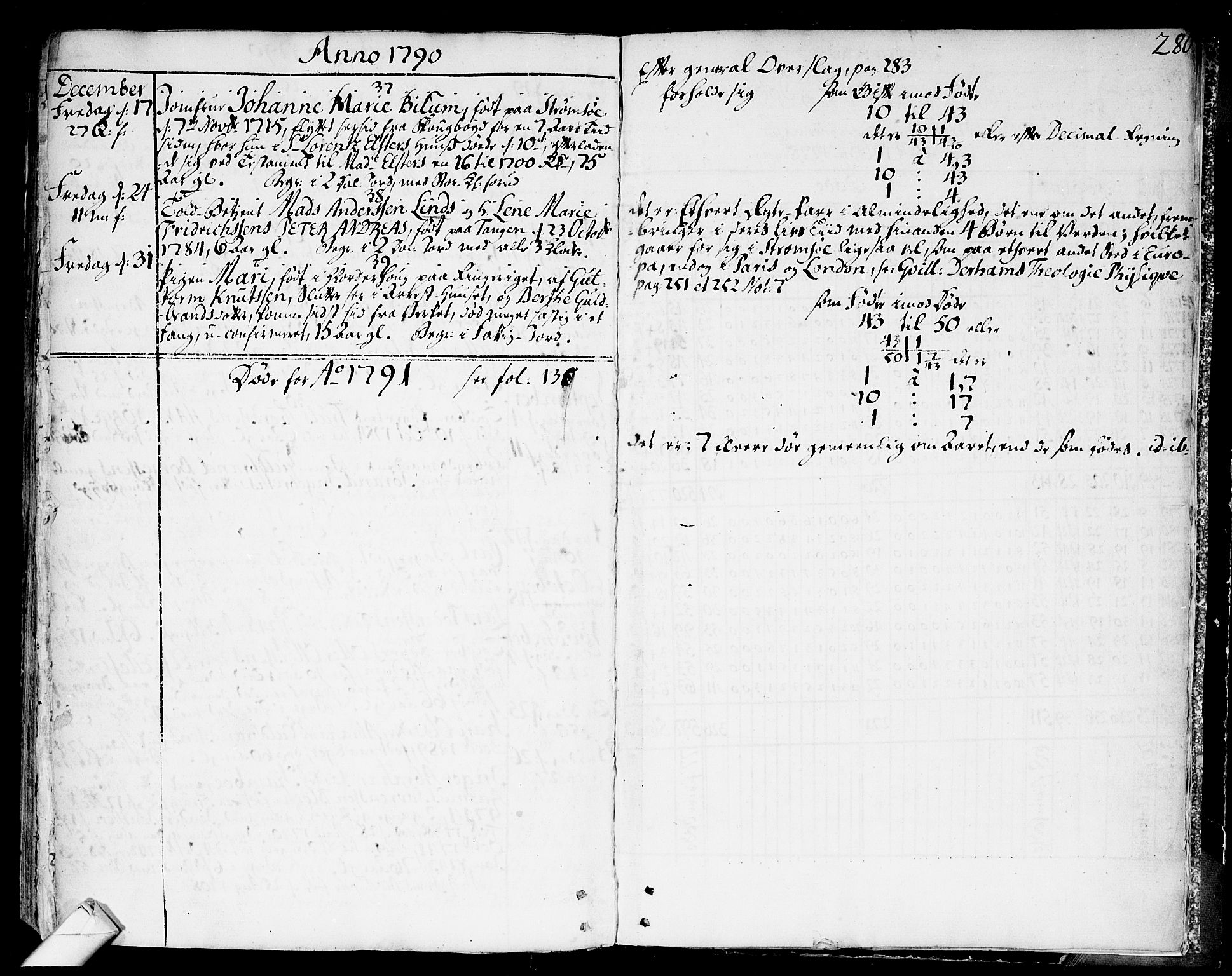 Strømsø kirkebøker, AV/SAKO-A-246/F/Fa/L0009: Parish register (official) no. I 9, 1752-1791, p. 280