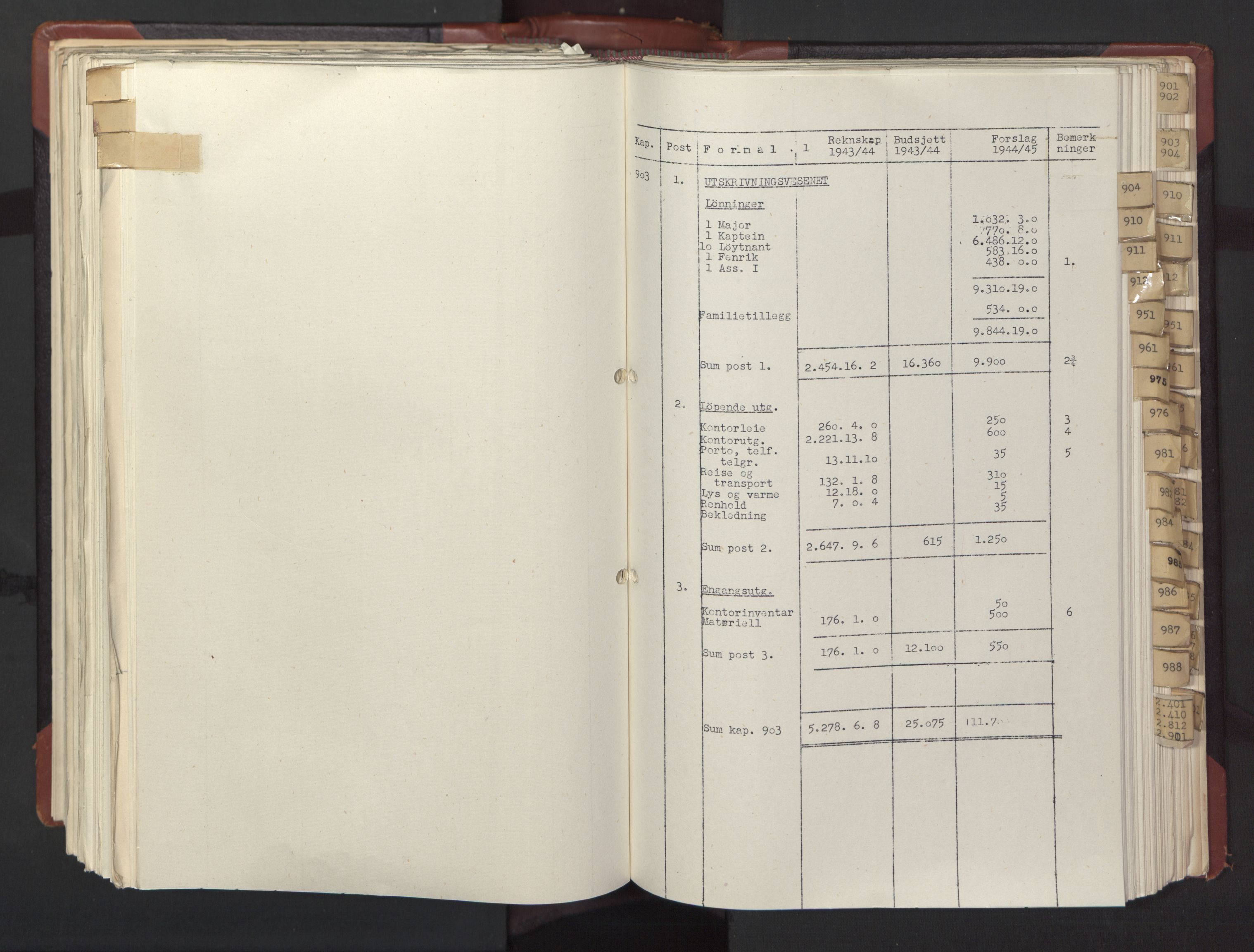 Statsrådssekretariatet, AV/RA-S-1001/A/Ac/L0126: Kgl. res. 12/1-25/5, 1945, p. 412