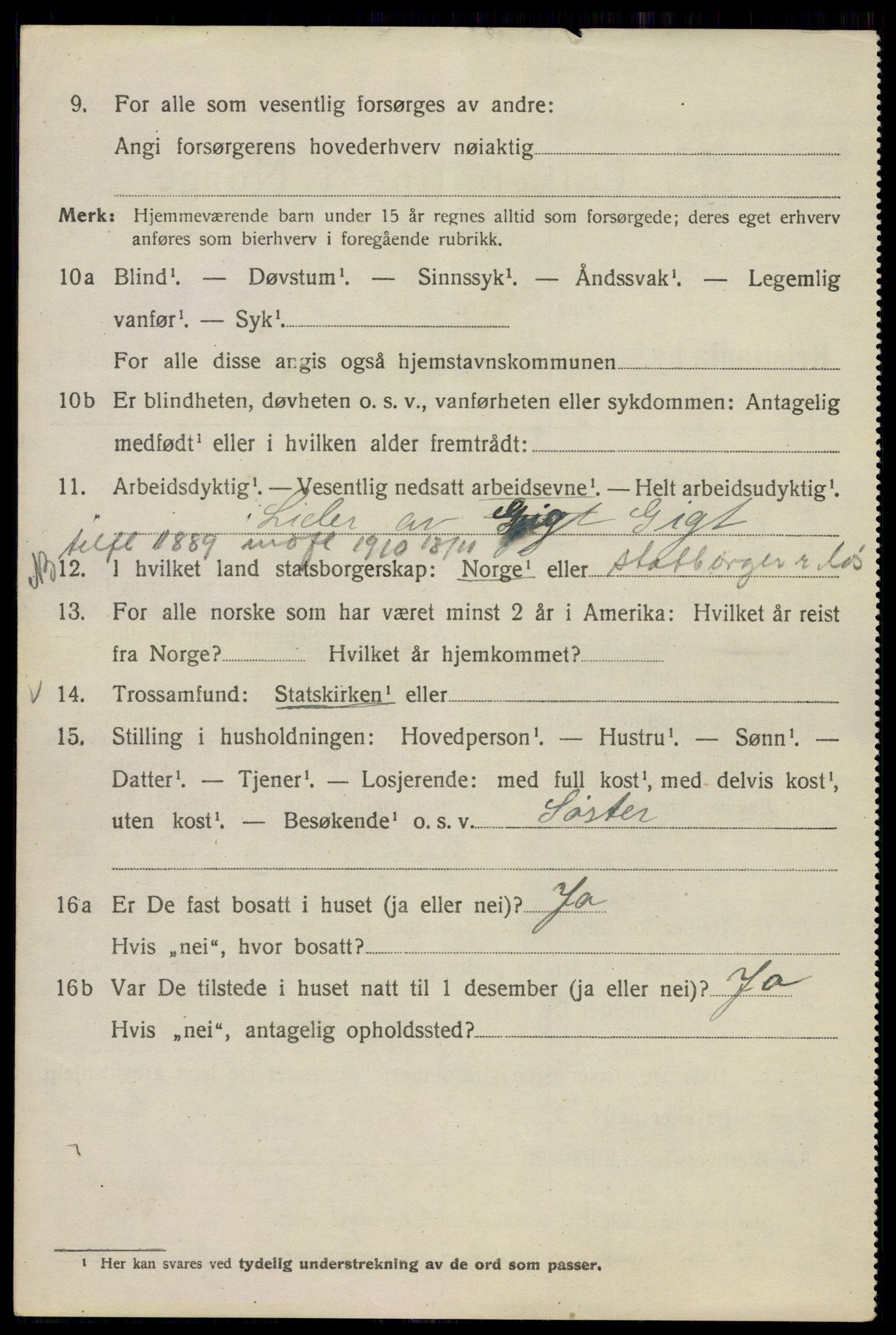 SAO, 1920 census for Kristiania, 1920, p. 396266