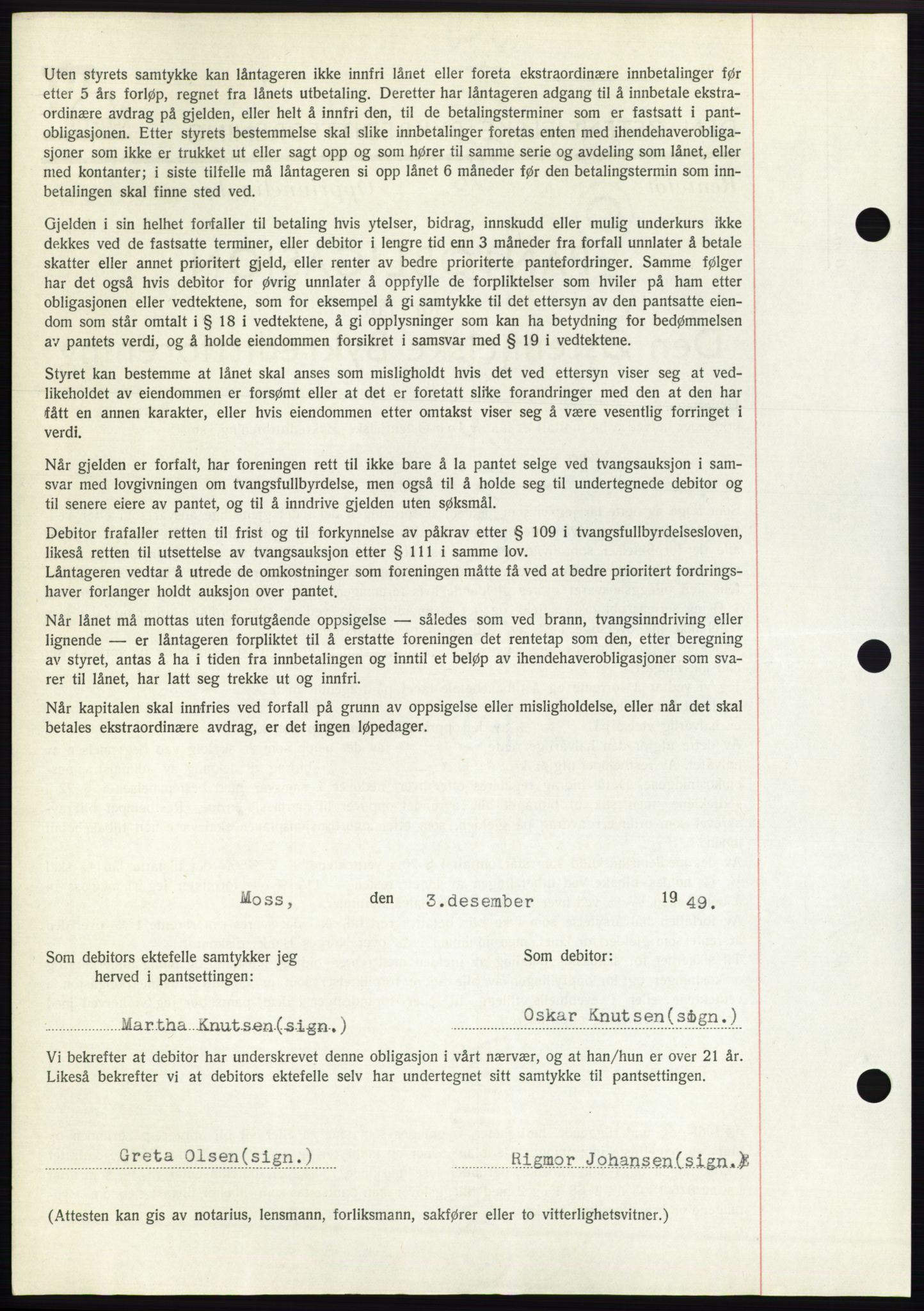 Moss sorenskriveri, SAO/A-10168: Mortgage book no. B23, 1949-1950, Diary no: : 138/1950