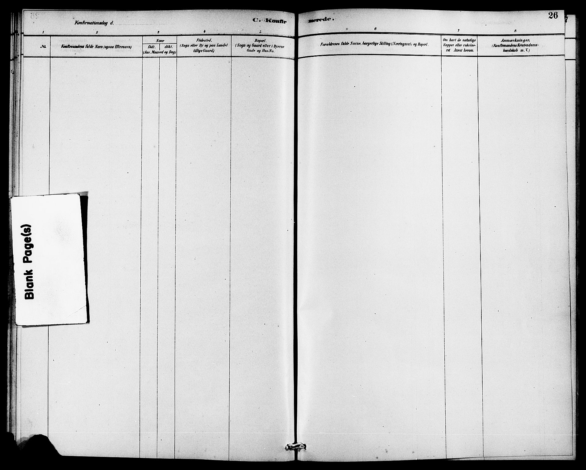 Rennesøy sokneprestkontor, AV/SAST-A -101827/H/Ha/Haa/L0010: Parish register (official) no. A 10, 1878-1890, p. 26