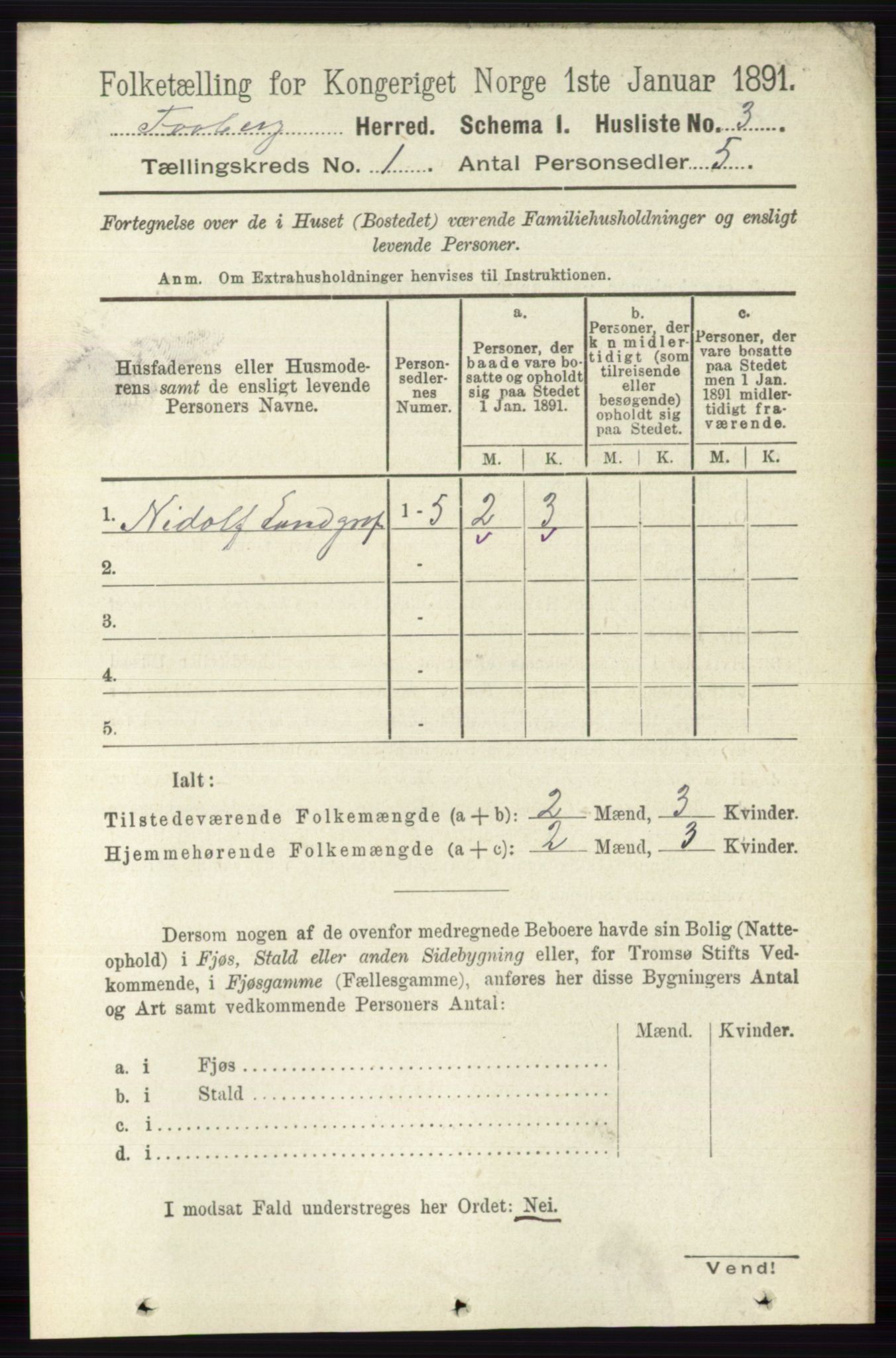 RA, 1891 census for 0524 Fåberg, 1891, p. 40