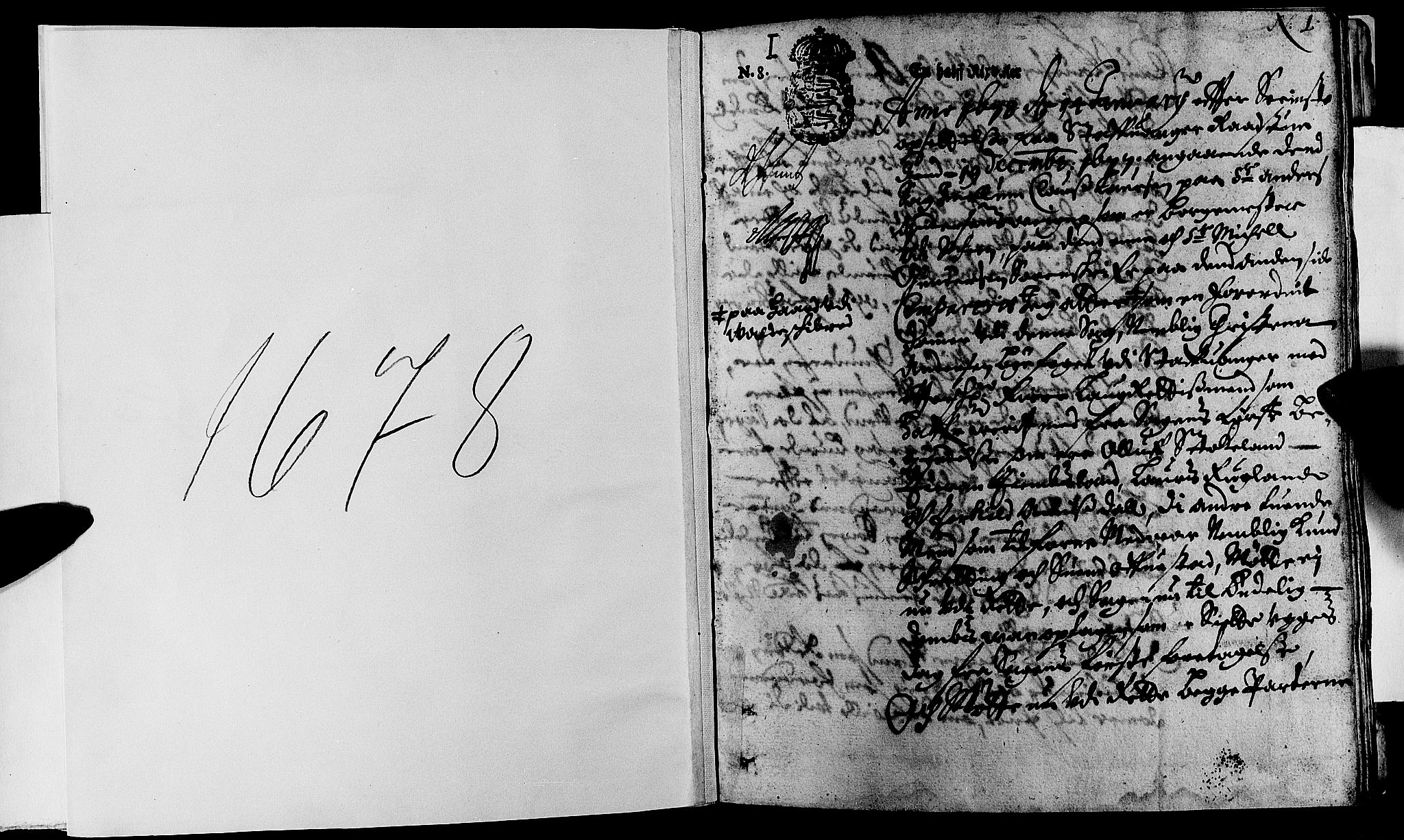 Jæren og Dalane sorenskriveri, SAST/A-100306/3/30/30BA/L0035: TINGBOK, 1678, p. 0b-1a