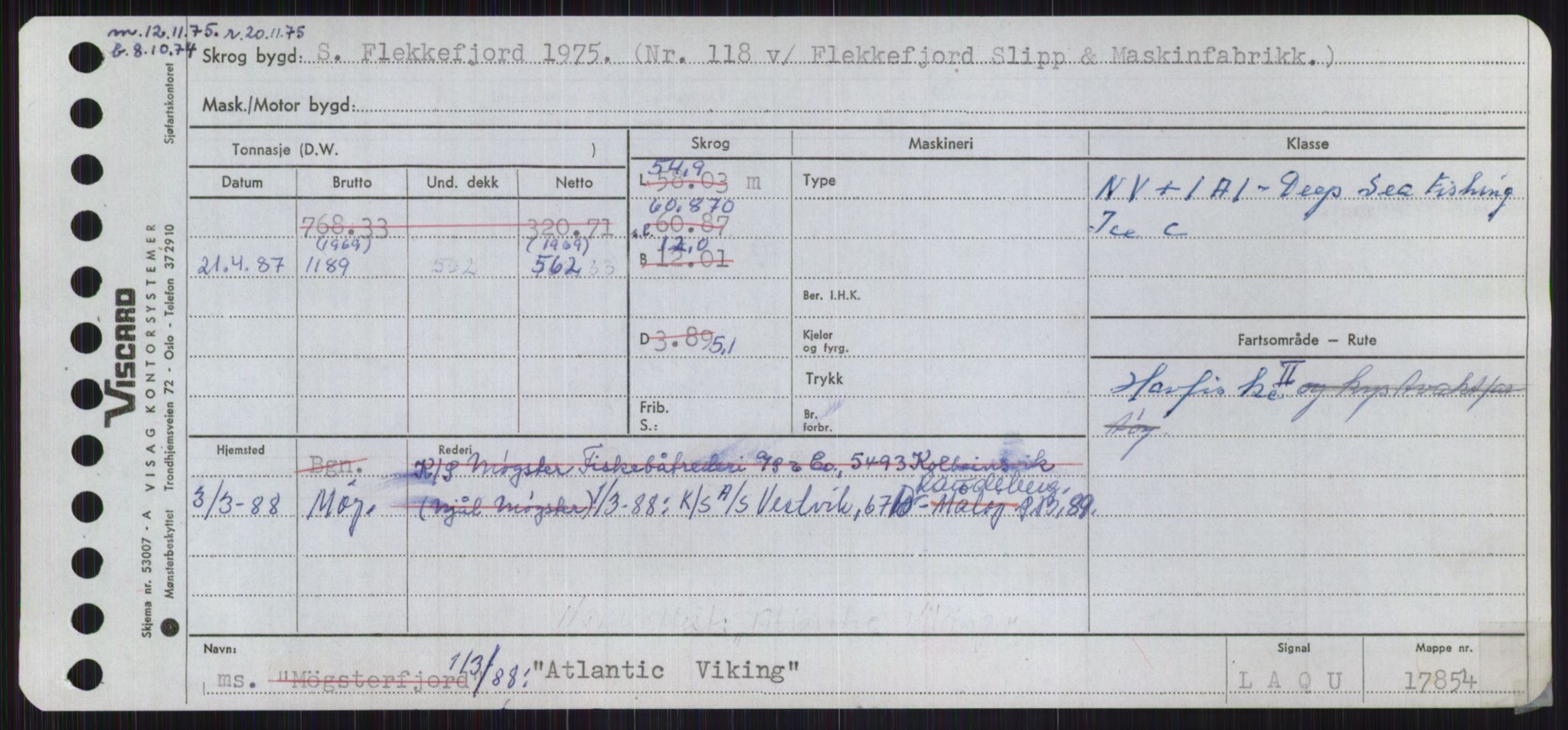 Sjøfartsdirektoratet med forløpere, Skipsmålingen, AV/RA-S-1627/H/Ha/L0001/0001: Fartøy, A-Eig / Fartøy A-Bjøn, p. 491