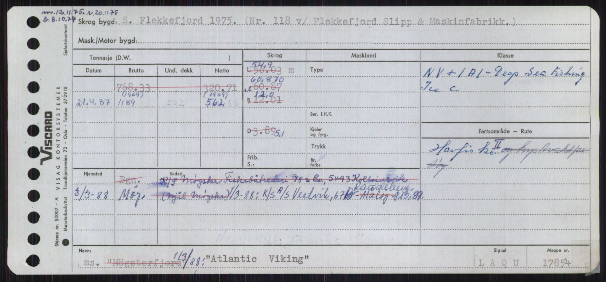 Sjøfartsdirektoratet med forløpere, Skipsmålingen, RA/S-1627/H/Ha/L0001/0001: Fartøy, A-Eig / Fartøy A-Bjøn, p. 491