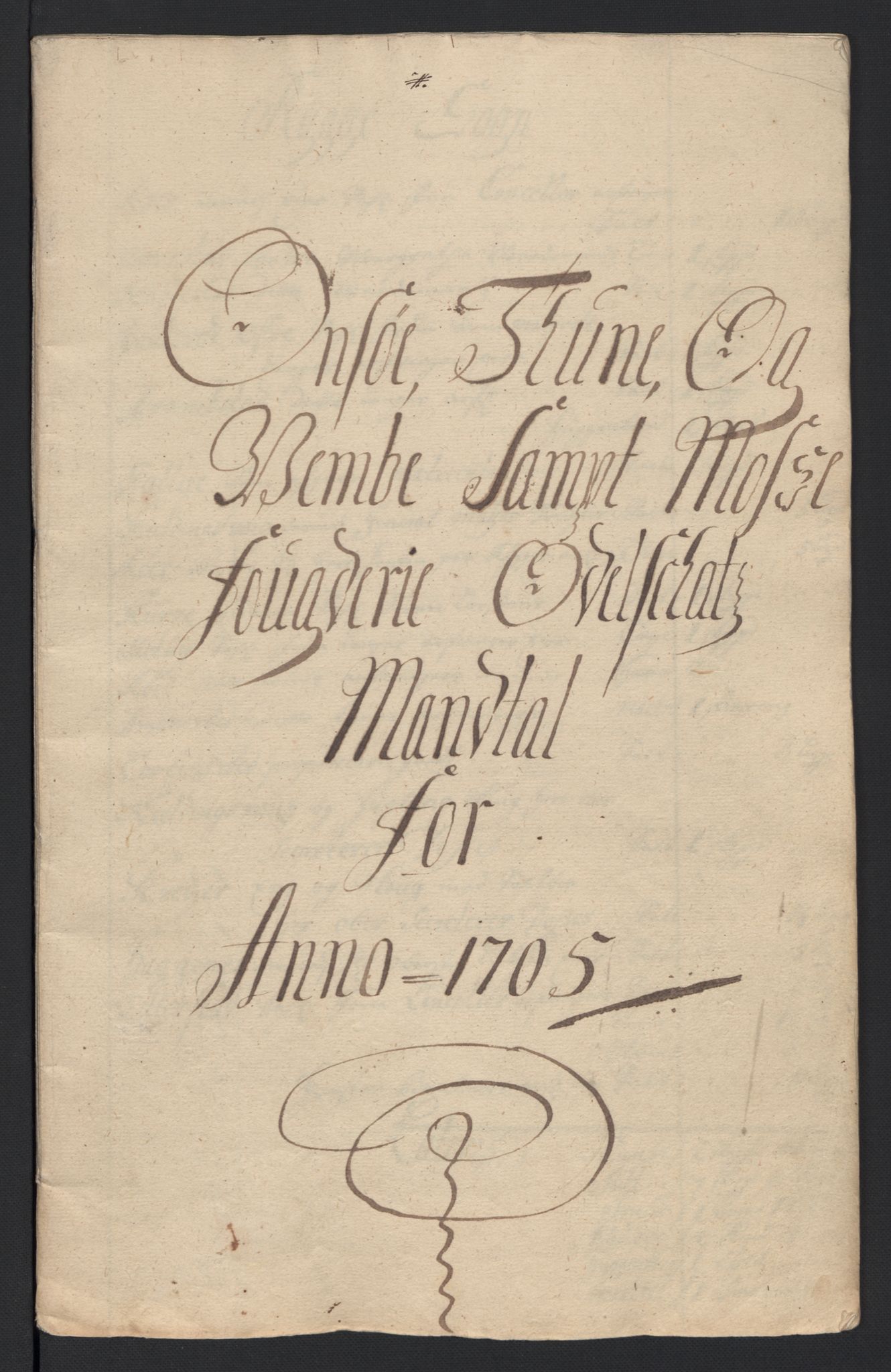 Rentekammeret inntil 1814, Reviderte regnskaper, Fogderegnskap, RA/EA-4092/R04/L0133: Fogderegnskap Moss, Onsøy, Tune, Veme og Åbygge, 1705-1706, p. 35