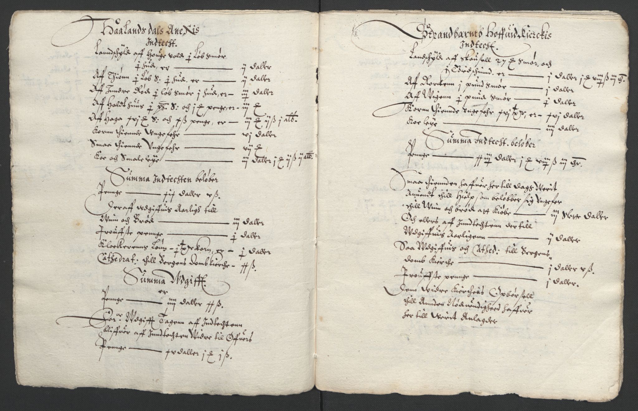 Stattholderembetet 1572-1771, AV/RA-EA-2870/Ek/L0015/0001: Jordebøker til utlikning av rosstjeneste 1624-1626: / Kirke- og prestebolsinntekter i Bergen bispedømme, 1624-1626, p. 295