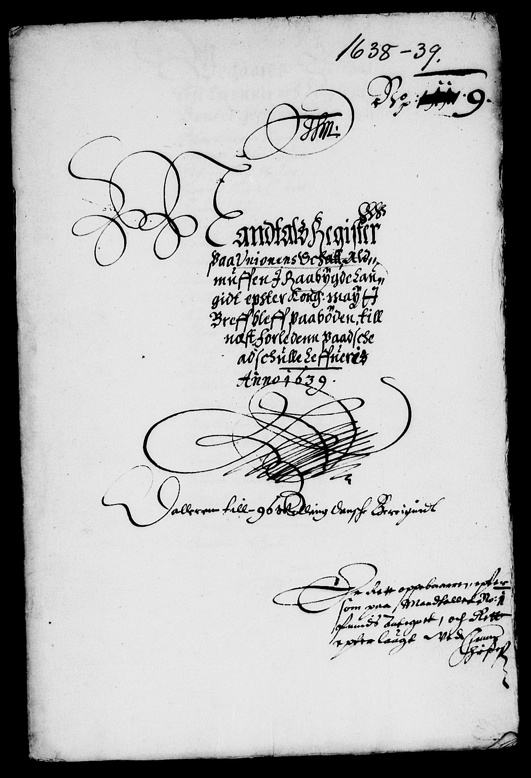 Rentekammeret inntil 1814, Reviderte regnskaper, Lensregnskaper, RA/EA-5023/R/Rb/Rbq/L0027: Nedenes len. Mandals len. Råbyggelag., 1637-1639
