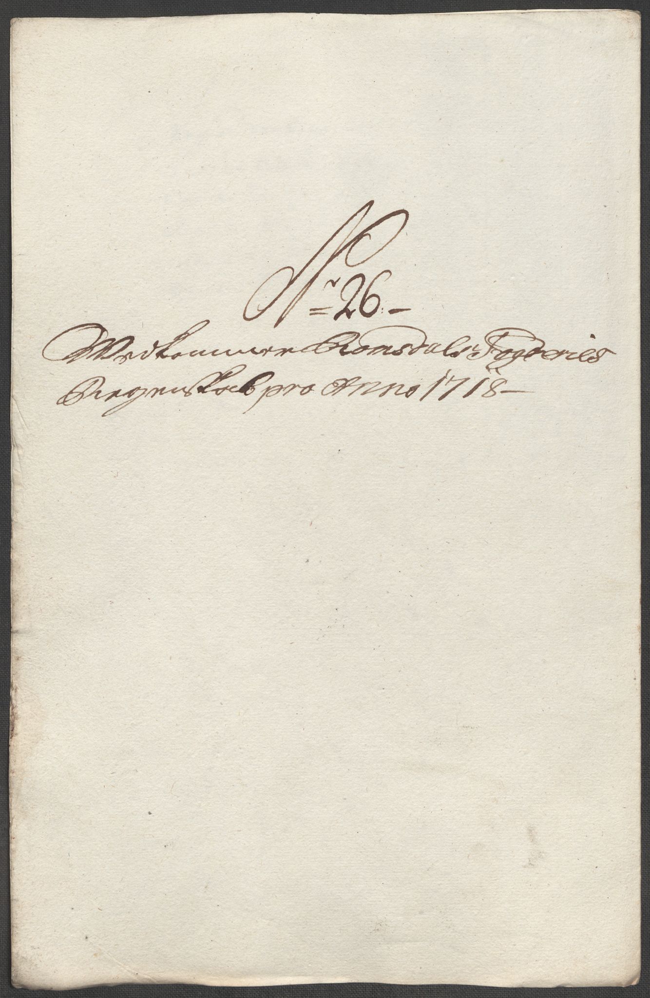 Rentekammeret inntil 1814, Reviderte regnskaper, Fogderegnskap, AV/RA-EA-4092/R55/L3665: Fogderegnskap Romsdal, 1718, p. 177