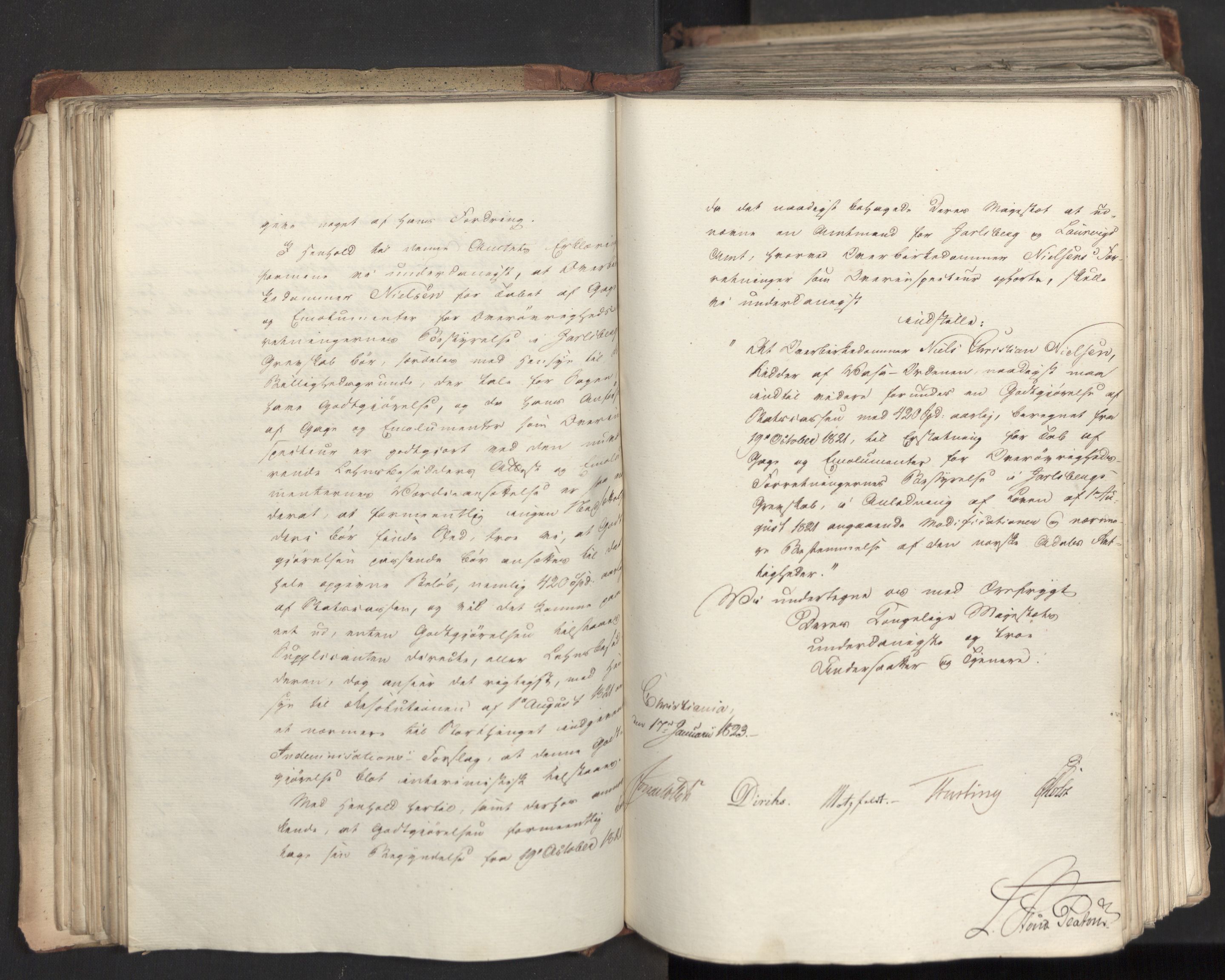 Statsrådsavdelingen i Stockholm, AV/RA-S-1003/D/Da/L0033: Regjeringsinnstillinger nr. 1-274, 1823, p. 95
