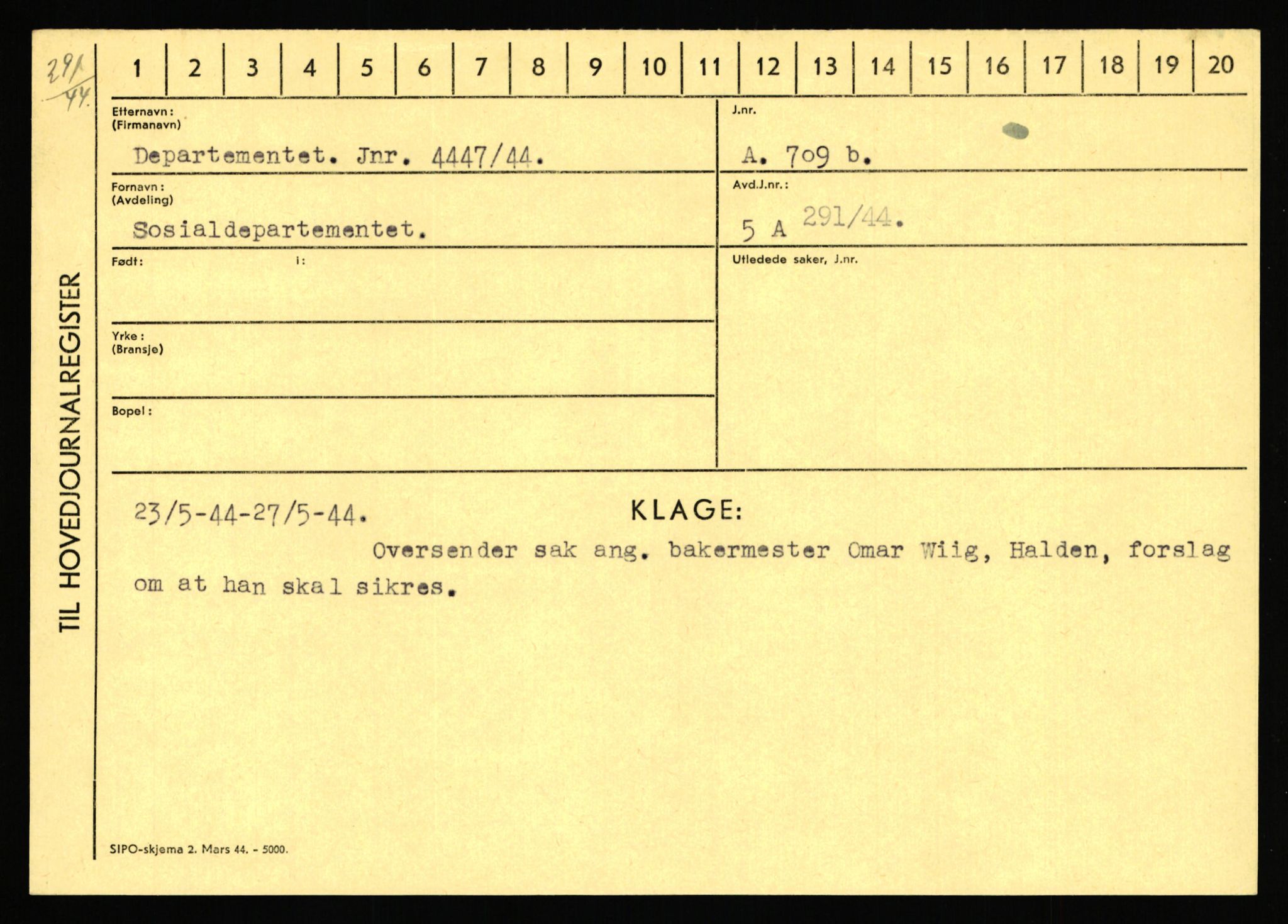 Statspolitiet - Hovedkontoret / Osloavdelingen, AV/RA-S-1329/C/Ca/L0003: Brechan - Eichinger	, 1943-1945, p. 3855