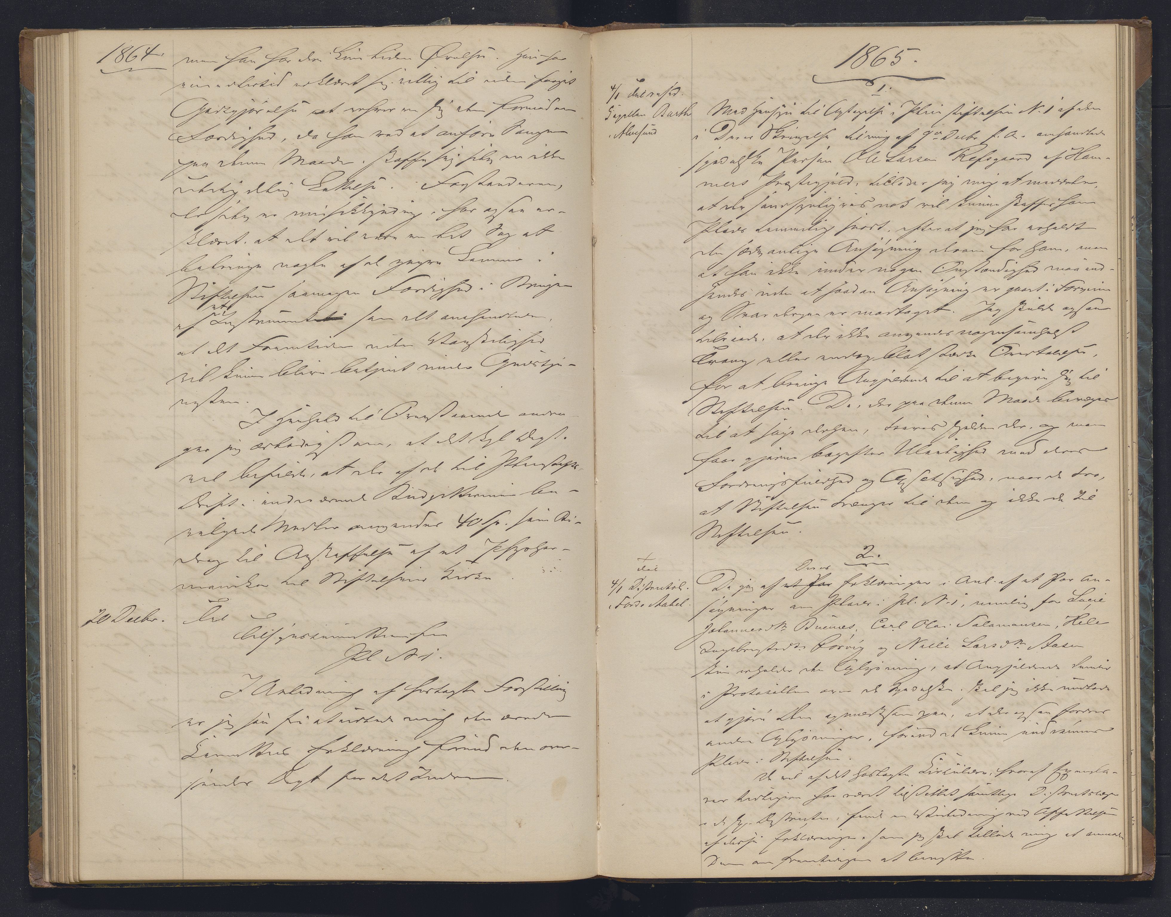 Lepraarkiver - Overlegen for den spedalske sykdom, AV/SAB-A-61001/B.b/L0006: Kopibok, 1860-1874
