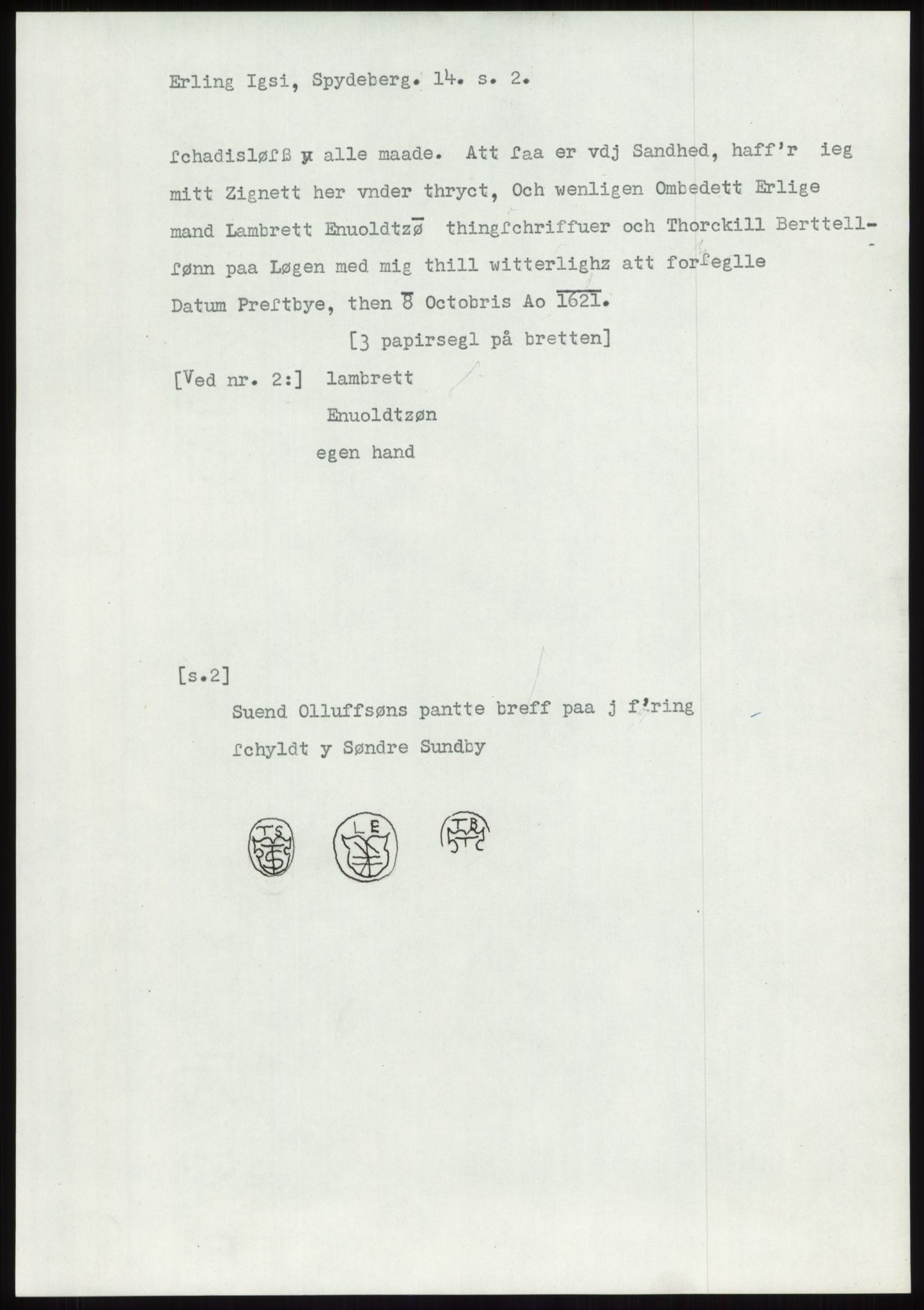 Samlinger til kildeutgivelse, Diplomavskriftsamlingen, AV/RA-EA-4053/H/Ha, p. 378