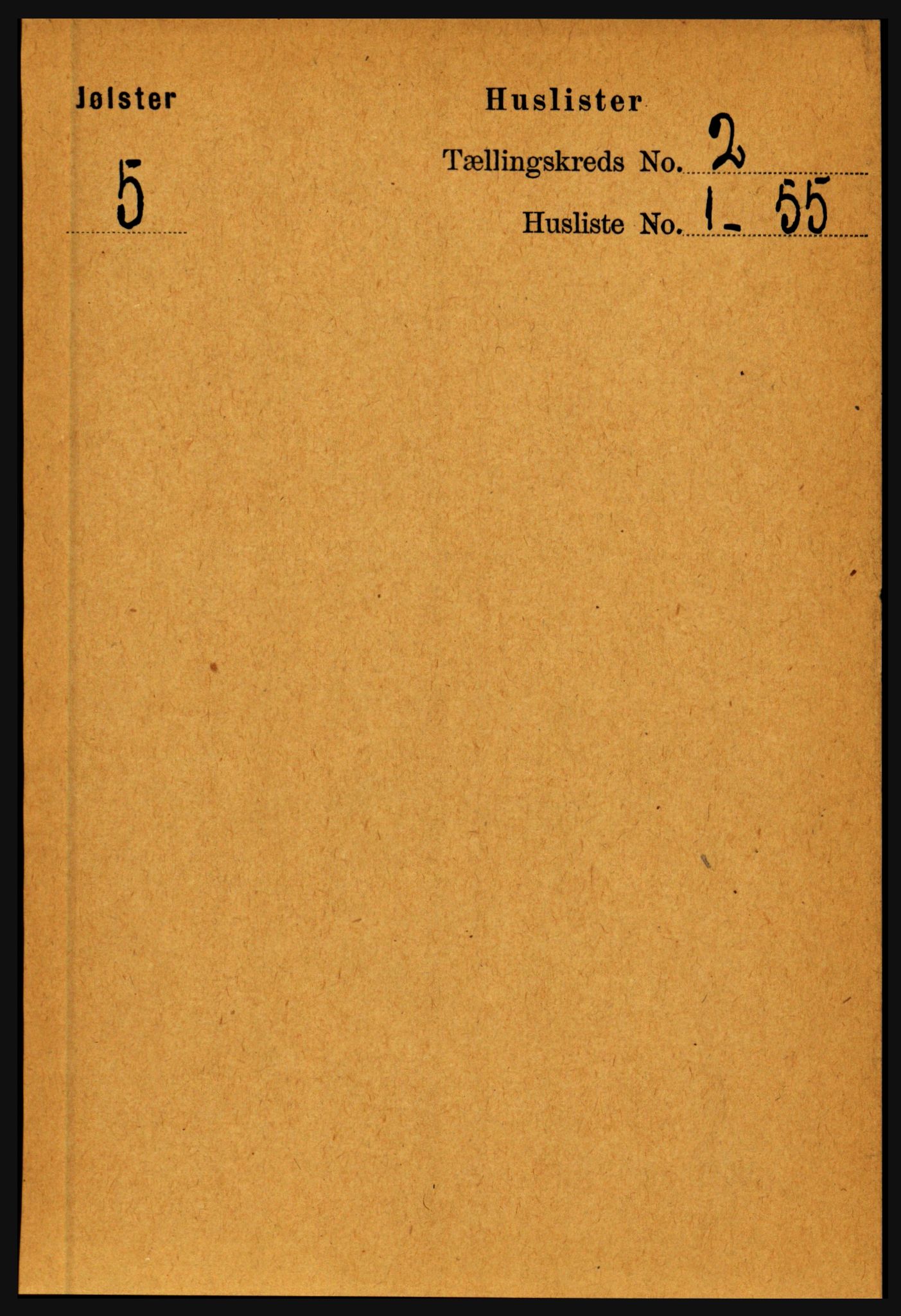 RA, 1891 census for 1431 Jølster, 1891, p. 514