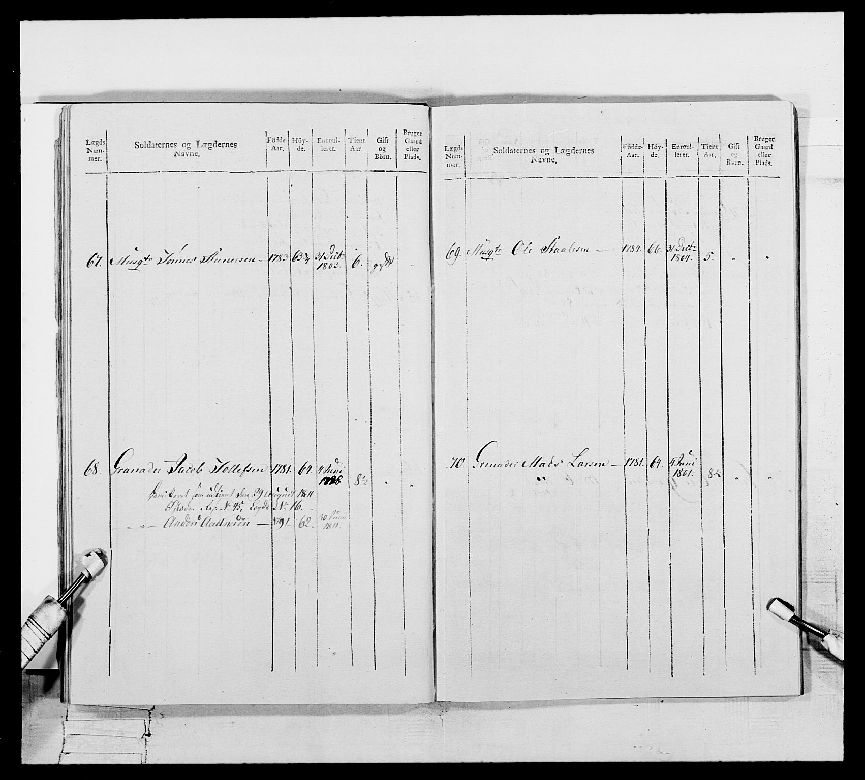 Generalitets- og kommissariatskollegiet, Det kongelige norske kommissariatskollegium, AV/RA-EA-5420/E/Eh/L0111: Vesterlenske nasjonale infanteriregiment, 1810, p. 25