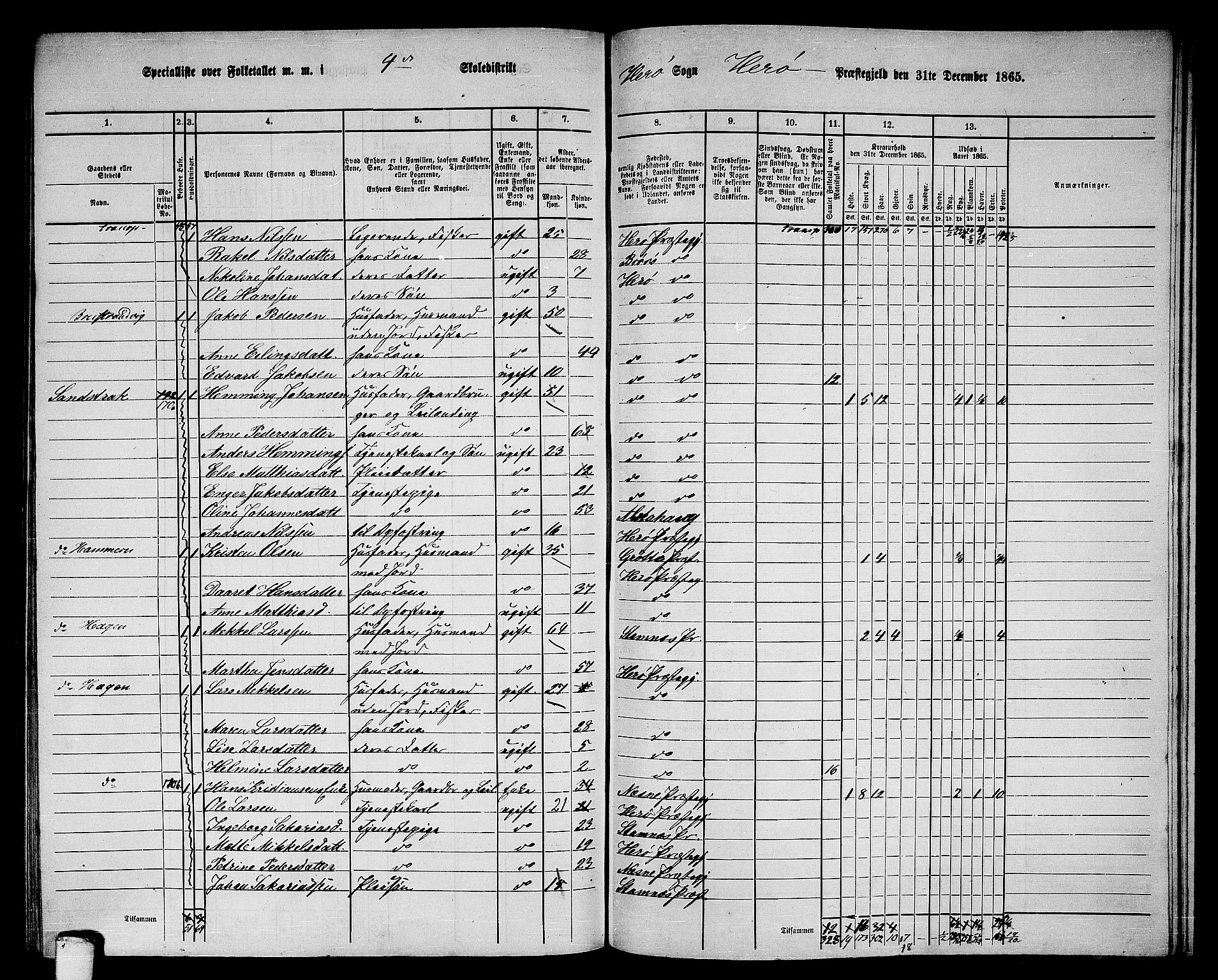 RA, 1865 census for Herøy, 1865, p. 73