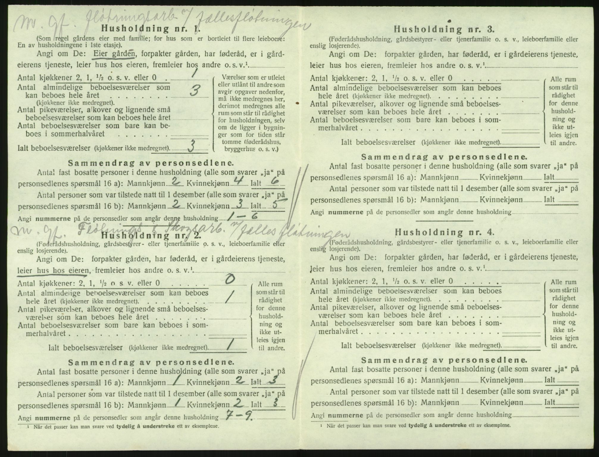 SAKO, 1920 census for Hedrum, 1920, p. 1278