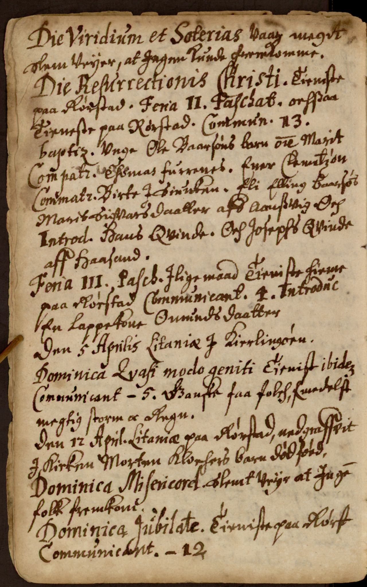 Spesialsamlingene, NTNU/SPESIALSAMLINGENE/M/XA-Oct-90: Other parish register no. XA Oct. 90, 1683-1685