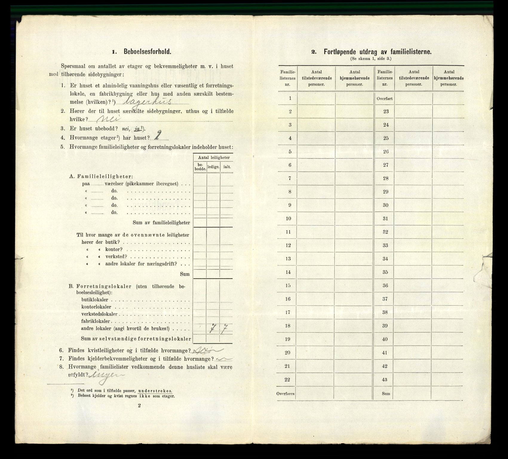 RA, 1910 census for Trondheim, 1910, p. 5882