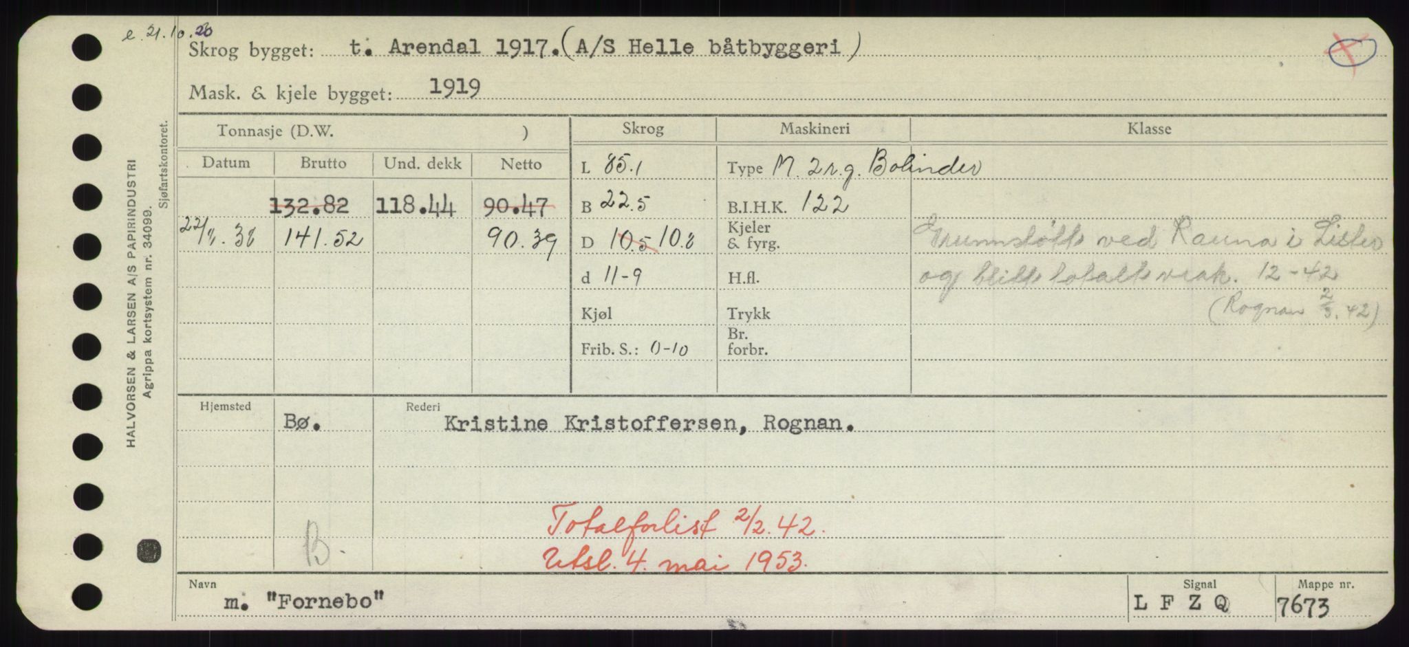 Sjøfartsdirektoratet med forløpere, Skipsmålingen, AV/RA-S-1627/H/Hd/L0011: Fartøy, Fla-Får, p. 173