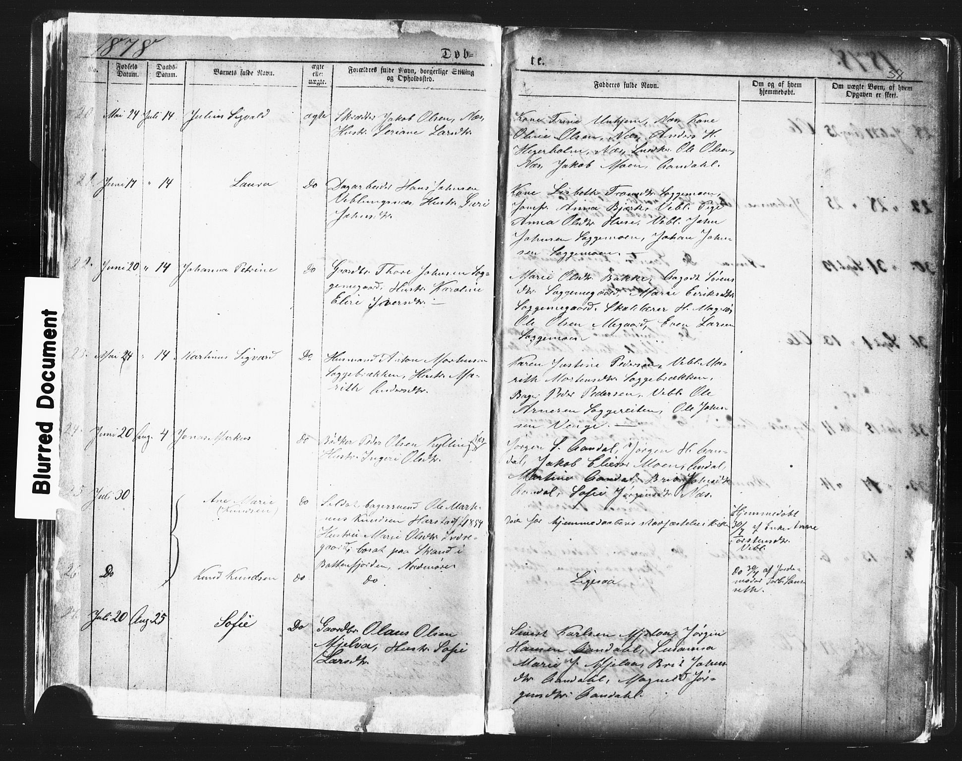 Ministerialprotokoller, klokkerbøker og fødselsregistre - Møre og Romsdal, AV/SAT-A-1454/544/L0580: Parish register (copy) no. 544C02, 1867-1909, p. 38